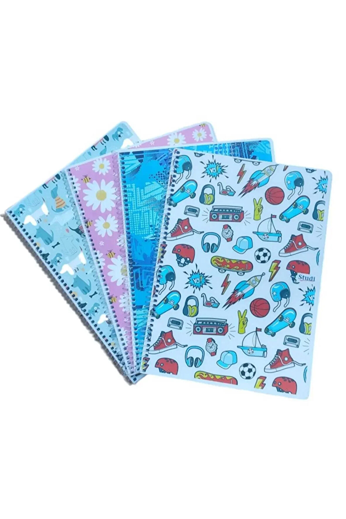 96 Yaprak A4  Kareli Defter 2 Adet