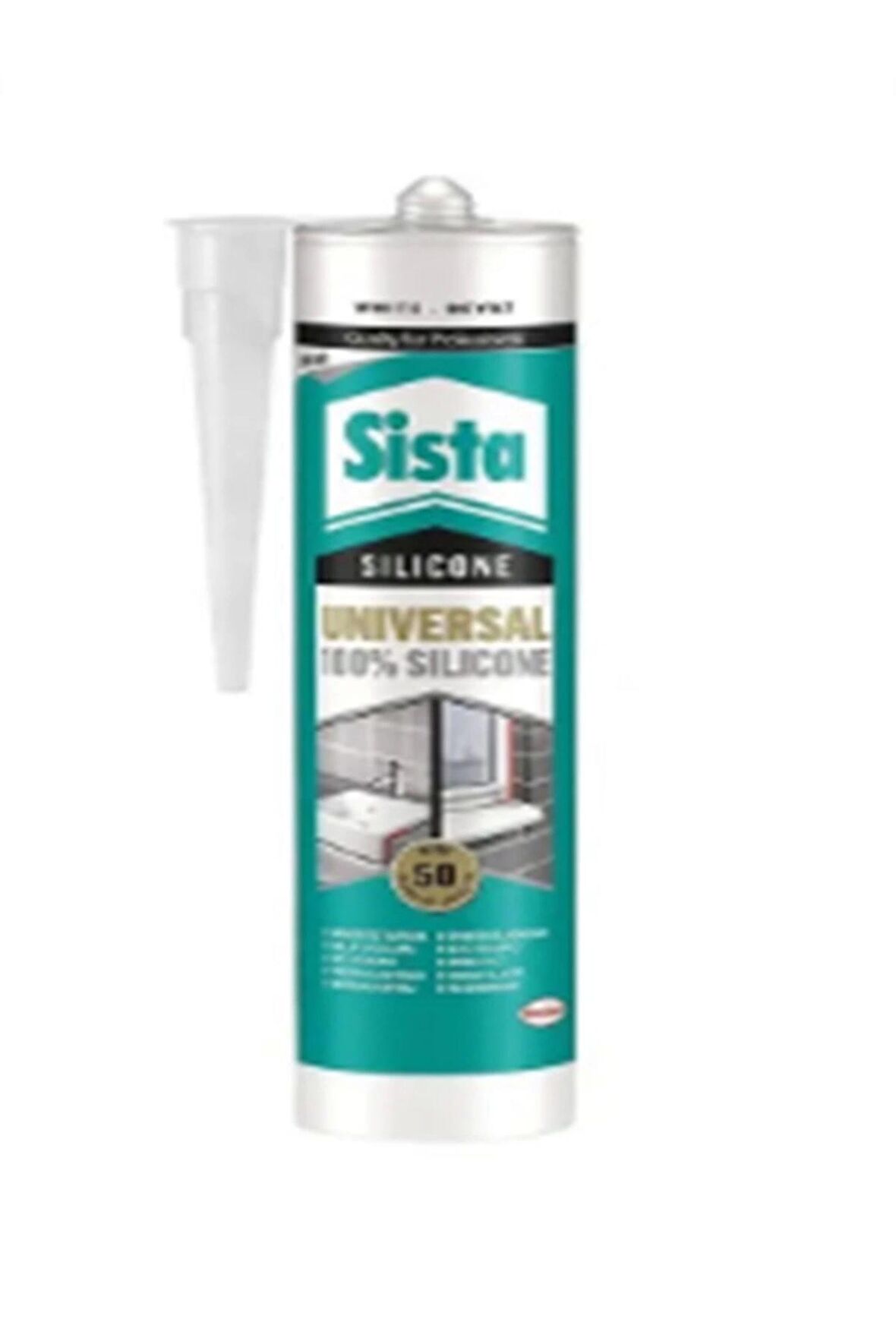 SİSTA Beyaz Silikon 280 mL