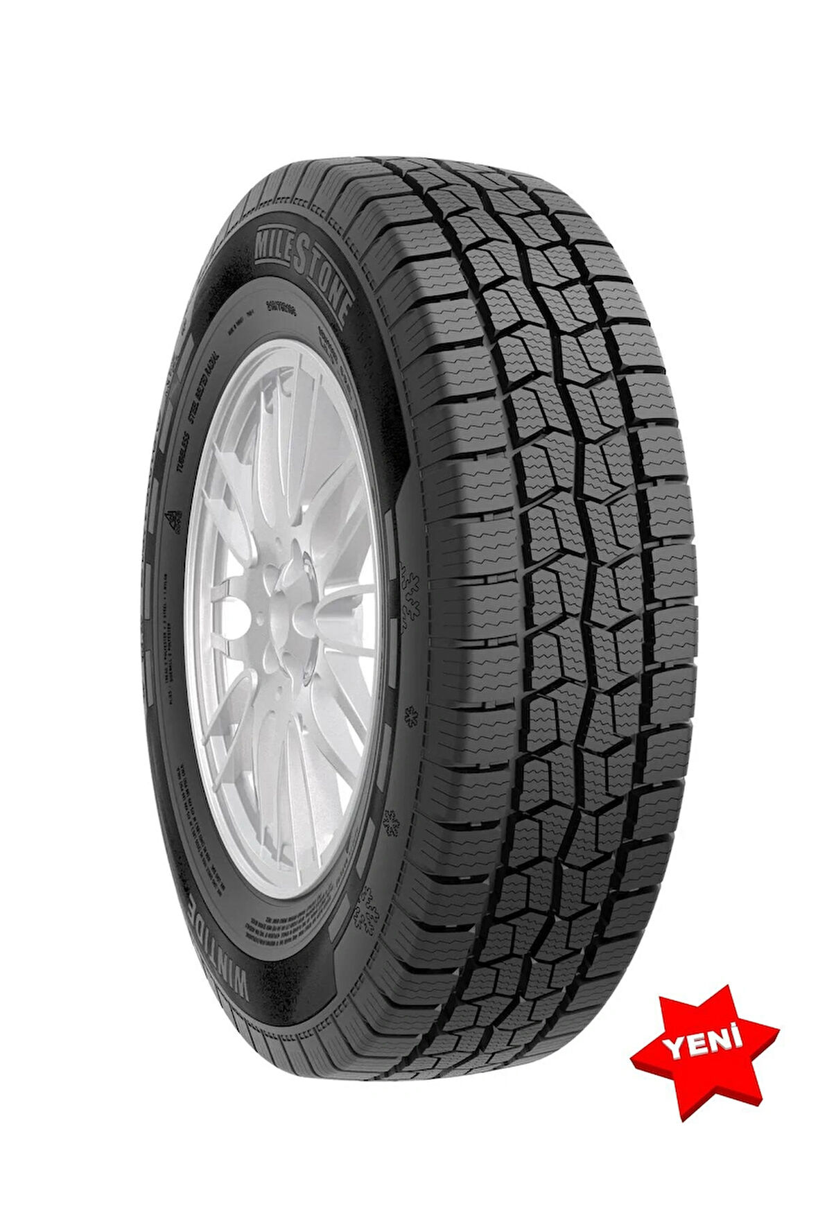 Milestone 205/65 R16 C 107/105T 8pr Wintide Hafif Ticari Kış Lastiği (Üretim Yılı:2025)