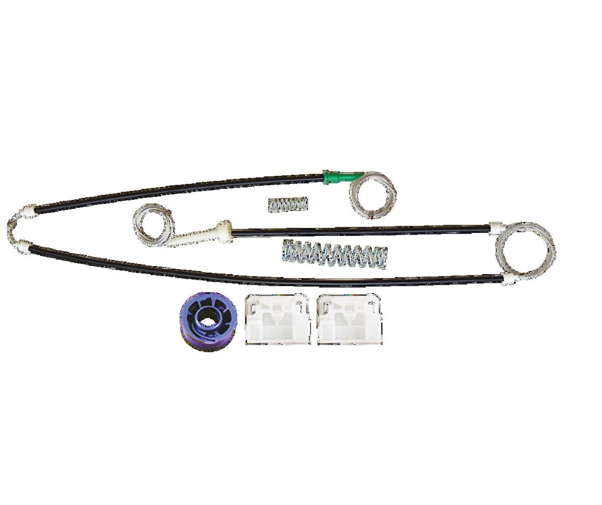 Kayoto Audi A3 Coupe 2004-2009 Cam Kriko Teli Tamir Takımı Ön Sağ KY26170T