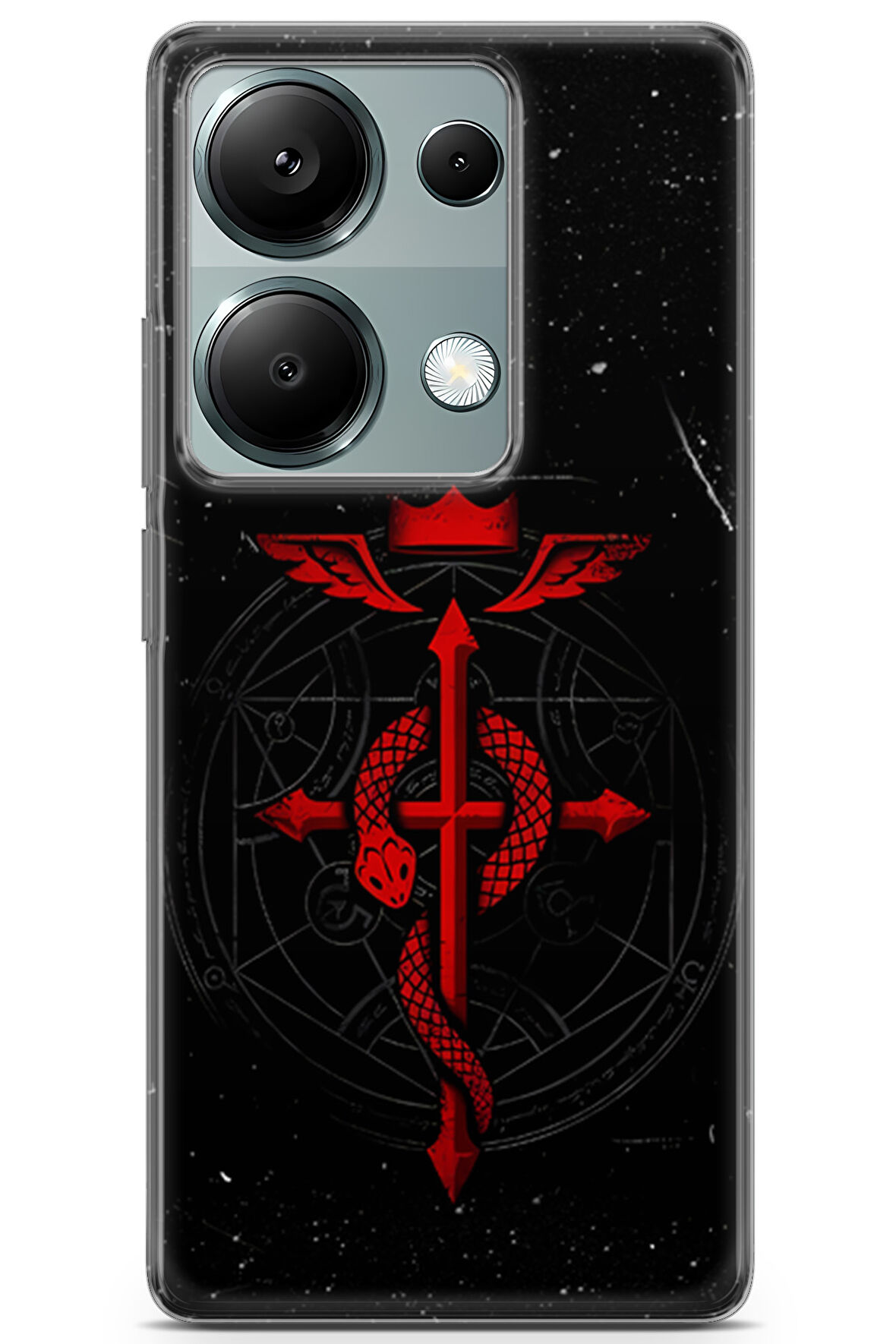 Xiaomi Redmi Note 13 Pro 4G uyumlu Anime 37 HQ Baskı Fullmetal Alchemist Brotherhood
