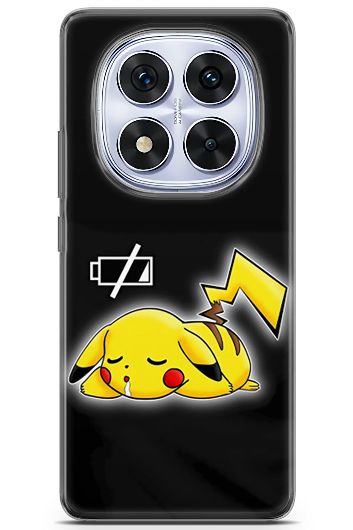 Xiaomi Redmi Note 14 Pro uyumlu Pokemon 16 Telefon Kabı Pilim Bitti