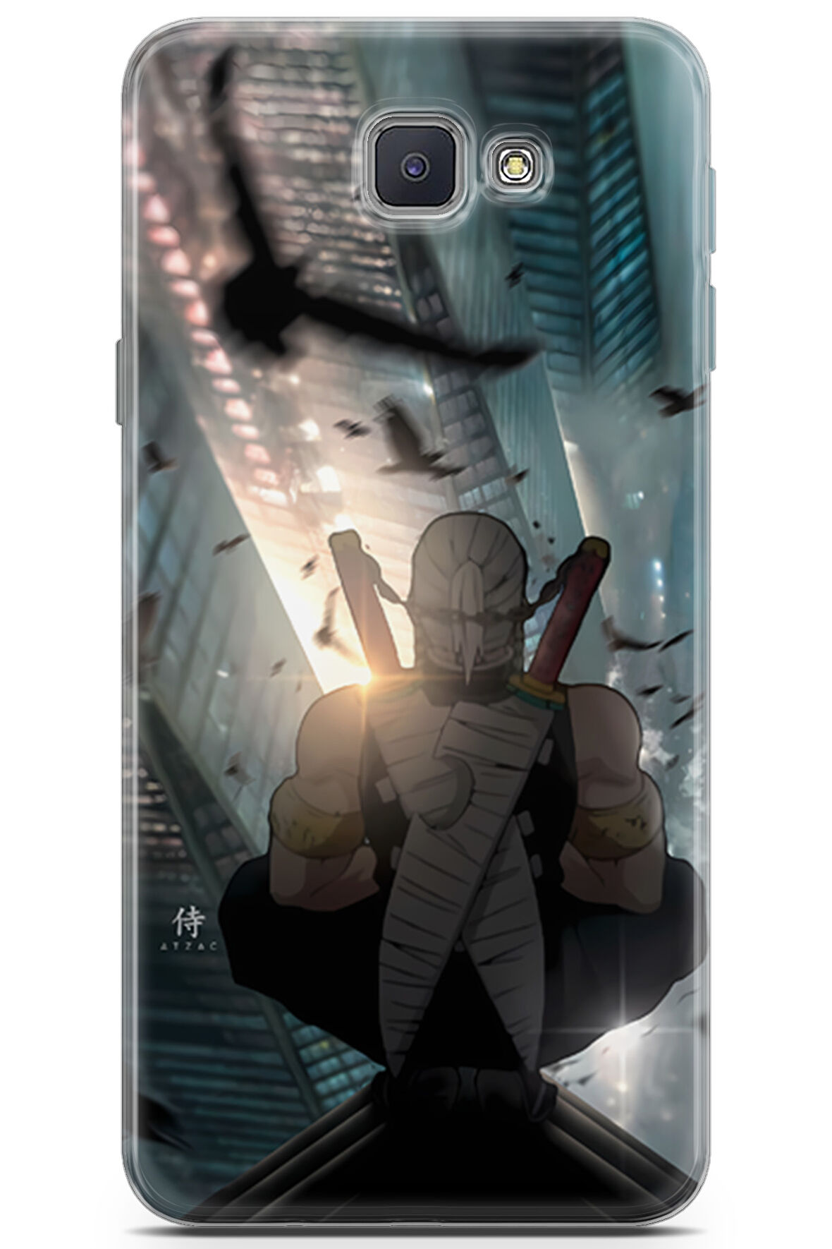 Samsung Galaxy J5 Prime uyumlu Anime 16 Baskılı Demon Slayer Tengen