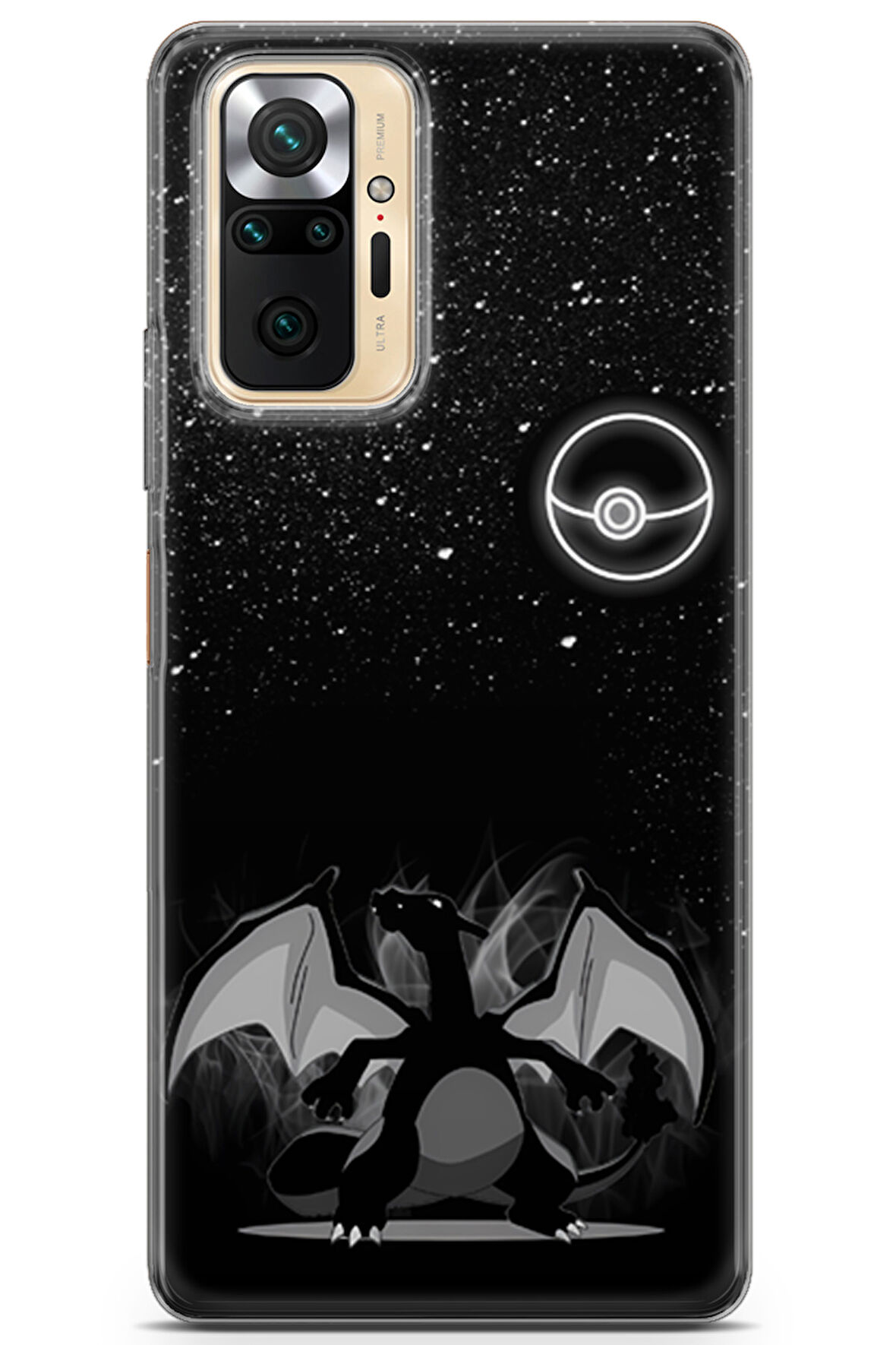 Xiaomi Redmi Note 10 Pro uyumlu Pokemon 38 Arka Kapak Charizard Pokemon