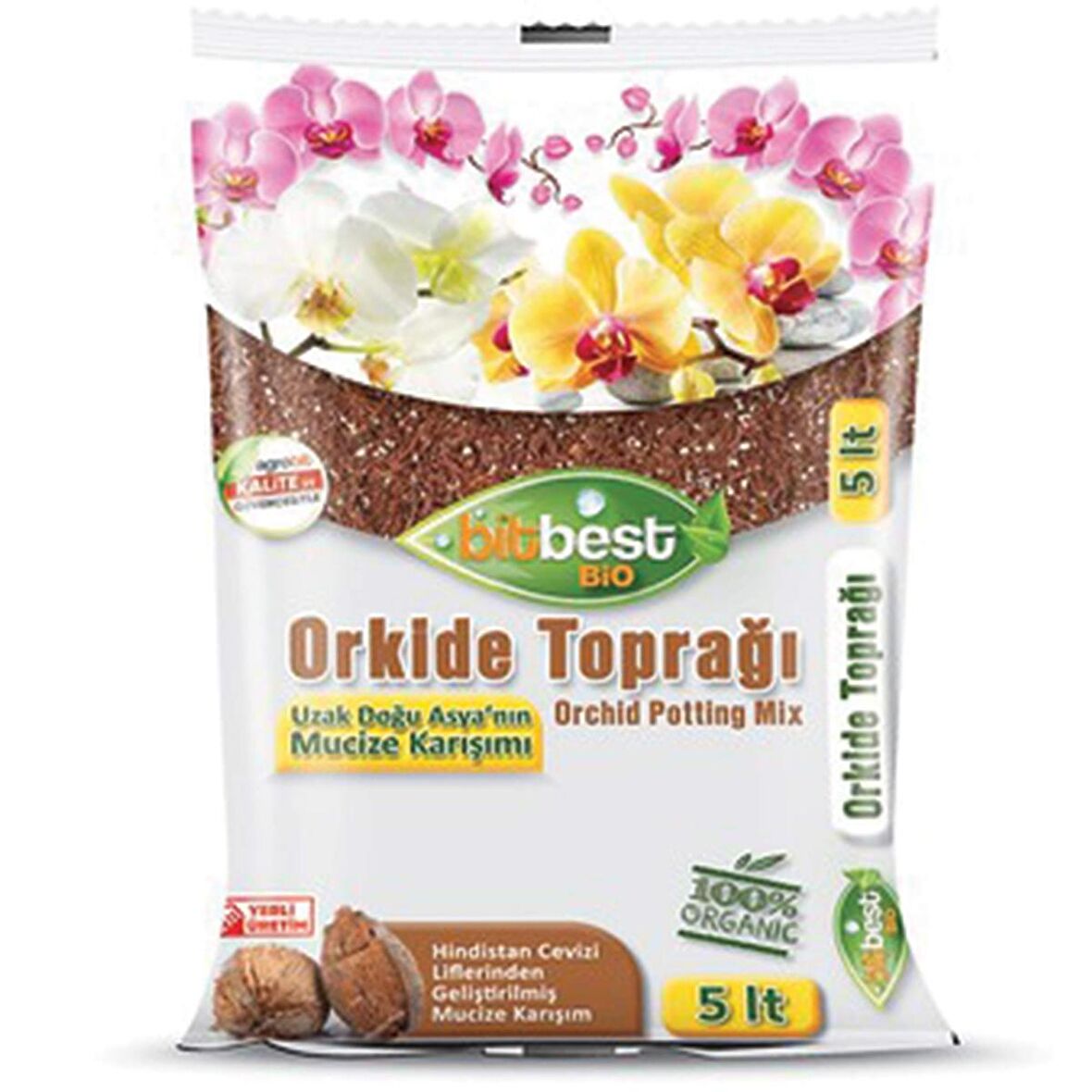 Bitbest Orkide Toprağı 5 lt