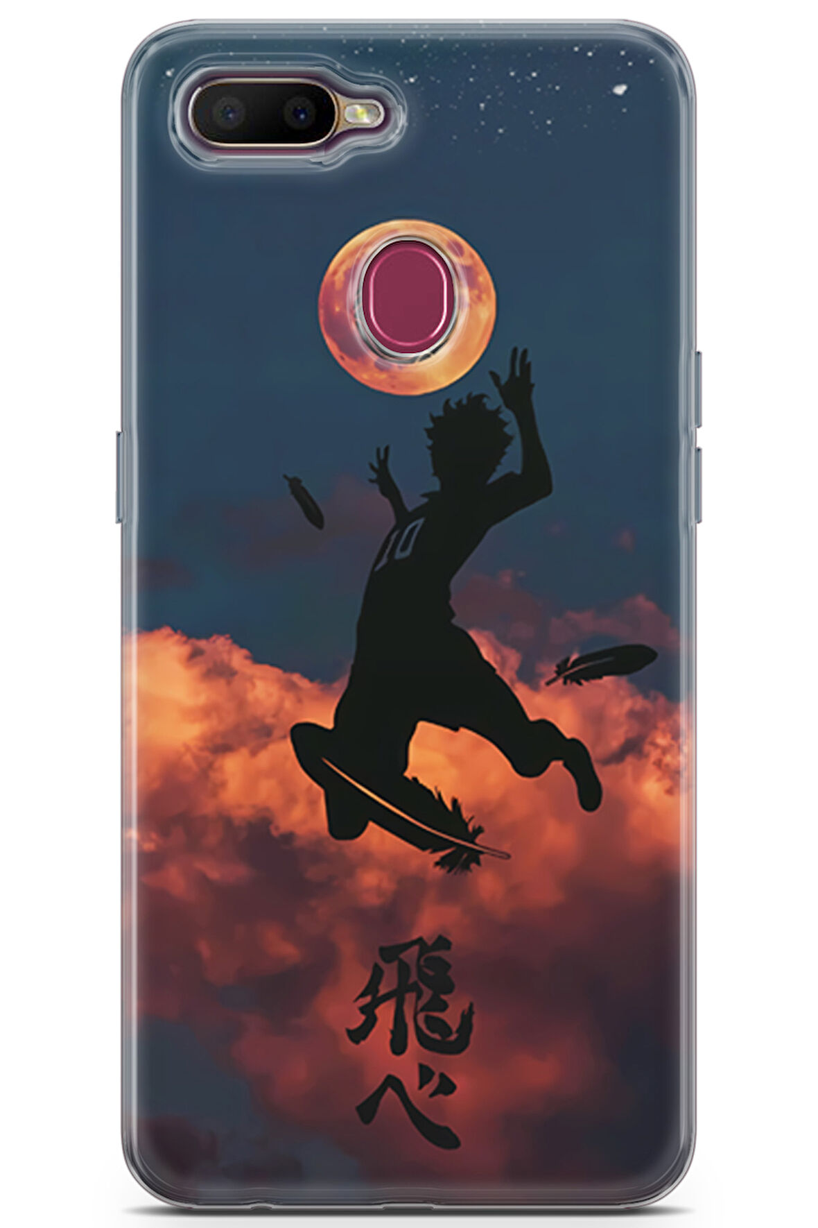 Oppo AX7 uyumlu Manga 9 Telefon Kılıfı Hinata Haikyuu