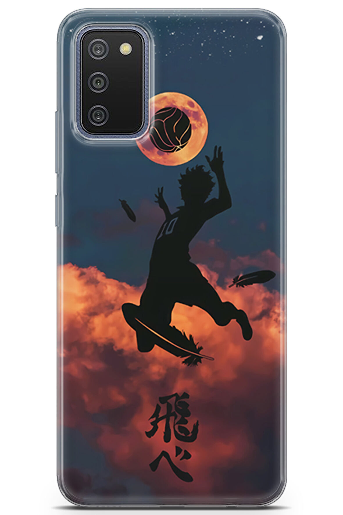 Samsung Galaxy M02S uyumlu Manga 9 UV Lans Hinata Haikyuu