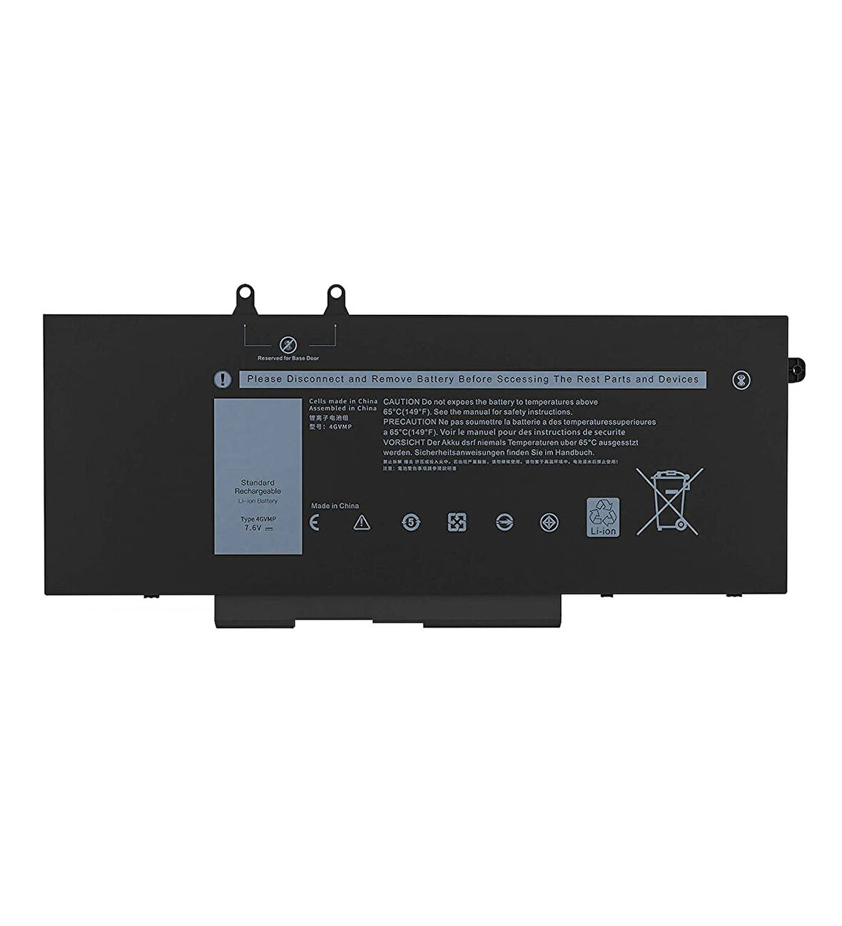 Dell Latitude 5401 Notebook Bataryası Laptop Pil 3Cell