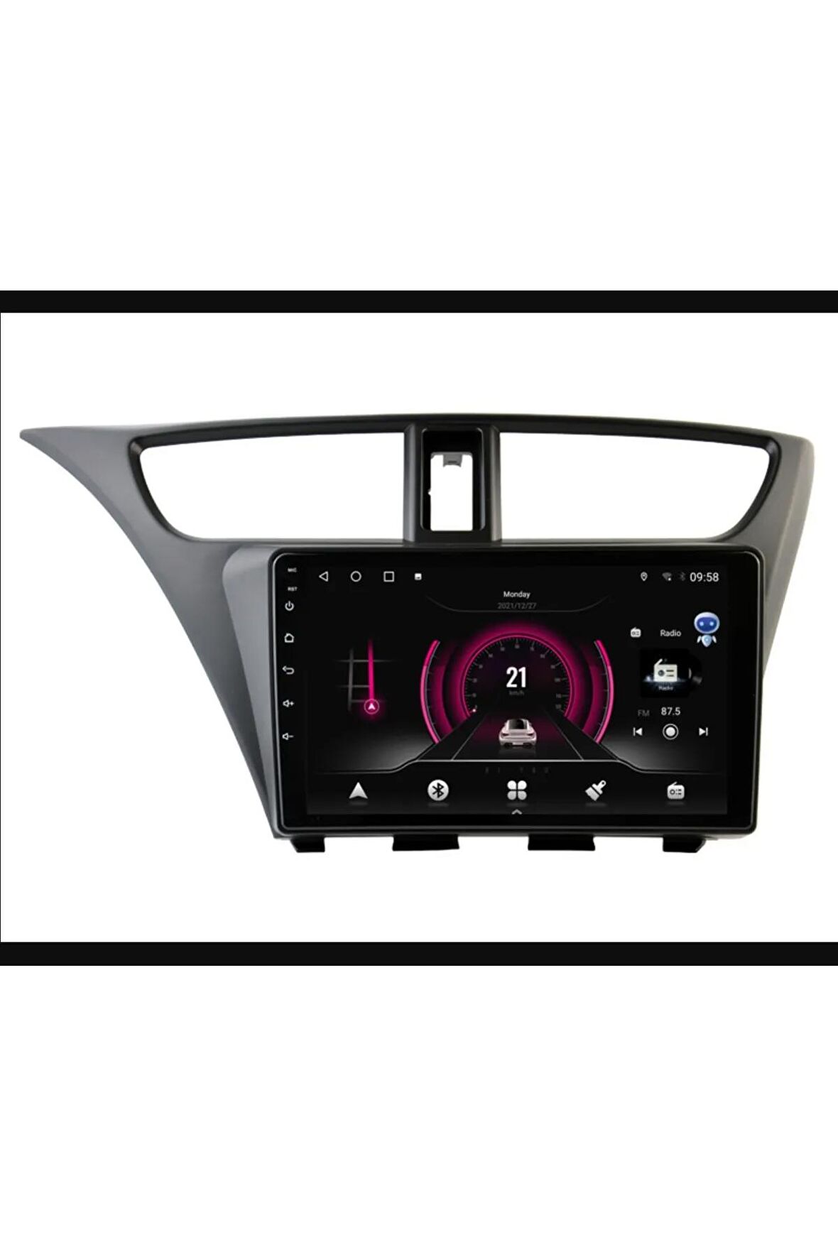 HONDA CİVİC 2012-2017 MODEL UYUMLU 4-32 GB 9 İNÇ MULTİMEDİA SİSTEMİ (GÖRSEL TEMSİLİDİR)