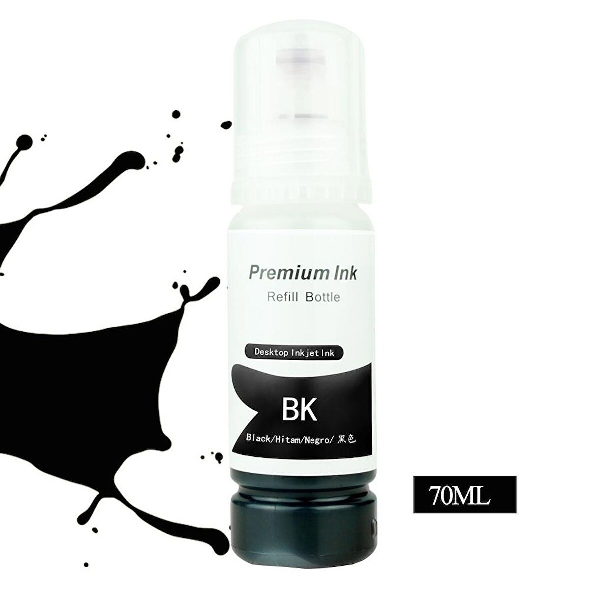 Goink Epson L3550 103 Mürekkep 500 ml Siyah +70 ml (Muadil)