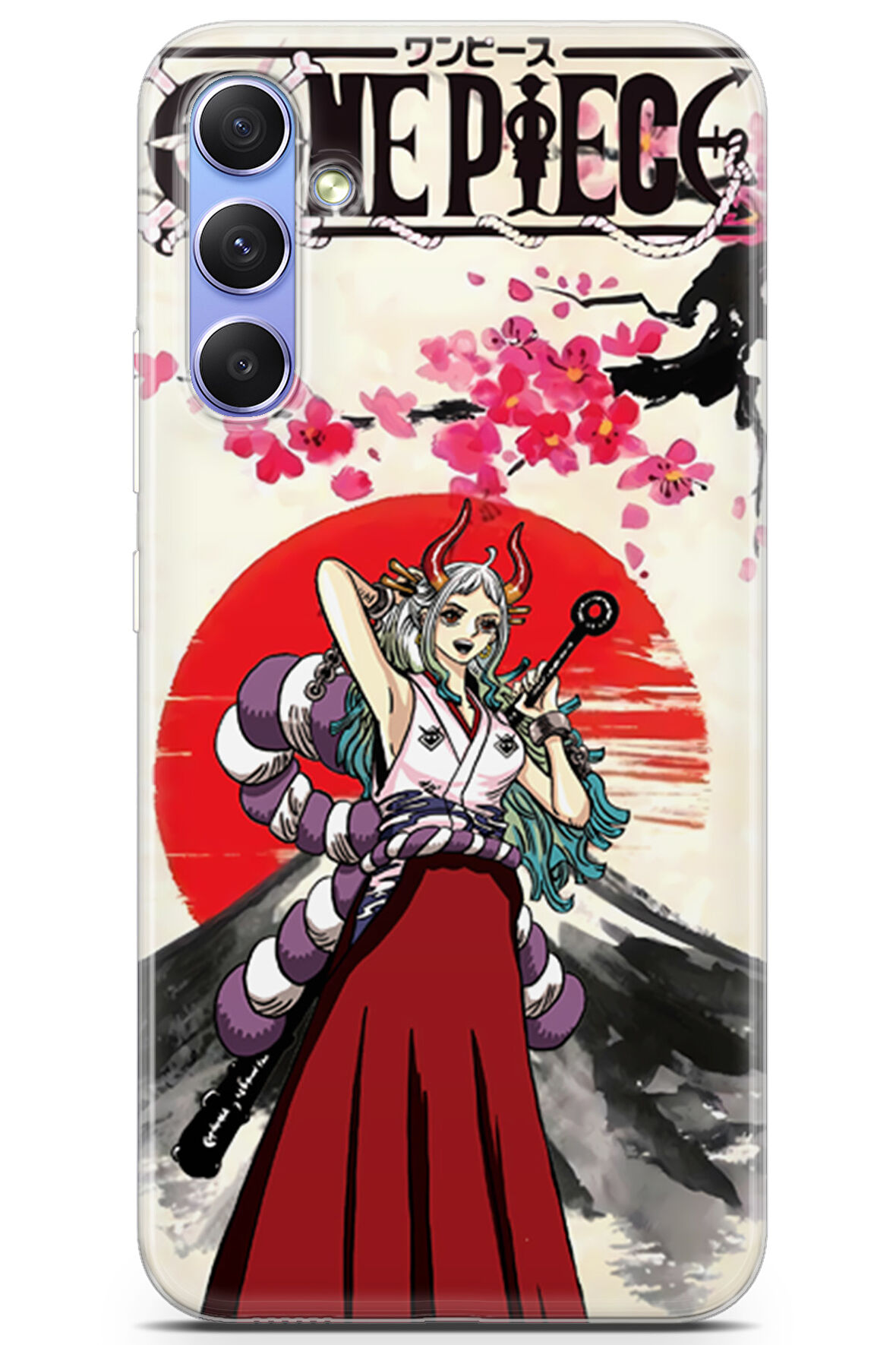 Samsung Galaxy A34 5G uyumlu Anime 12 Lüks One Piece Yamato