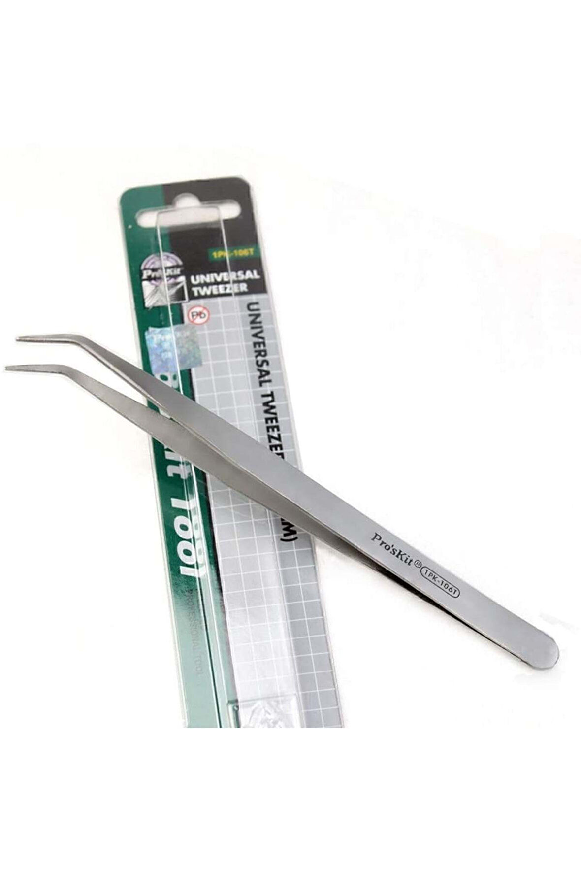 1pk-106t Tweezer Eğri Cımbız