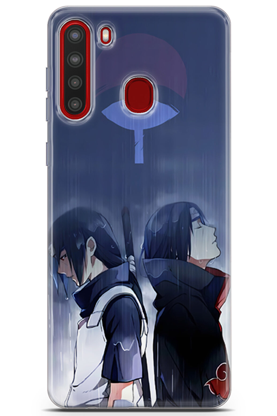 Samsung Galaxy A21 uyumlu Manga 14 4K Kapak Naruto Uchiha