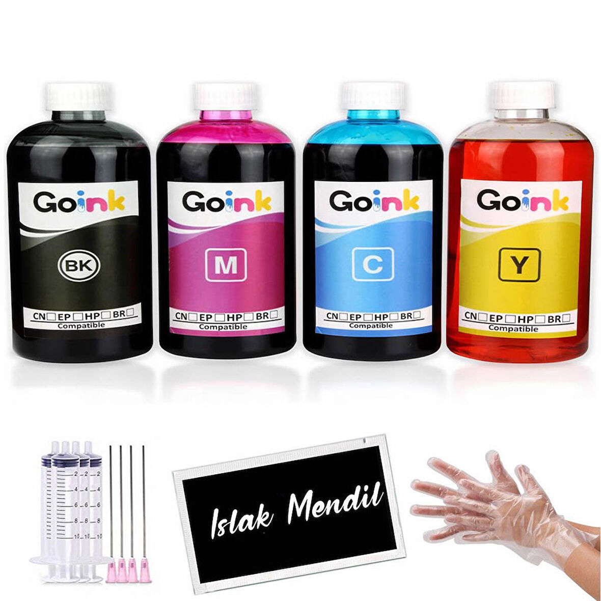 Goink Epson L3251 Mürekkep 4x250 ml Muadil
