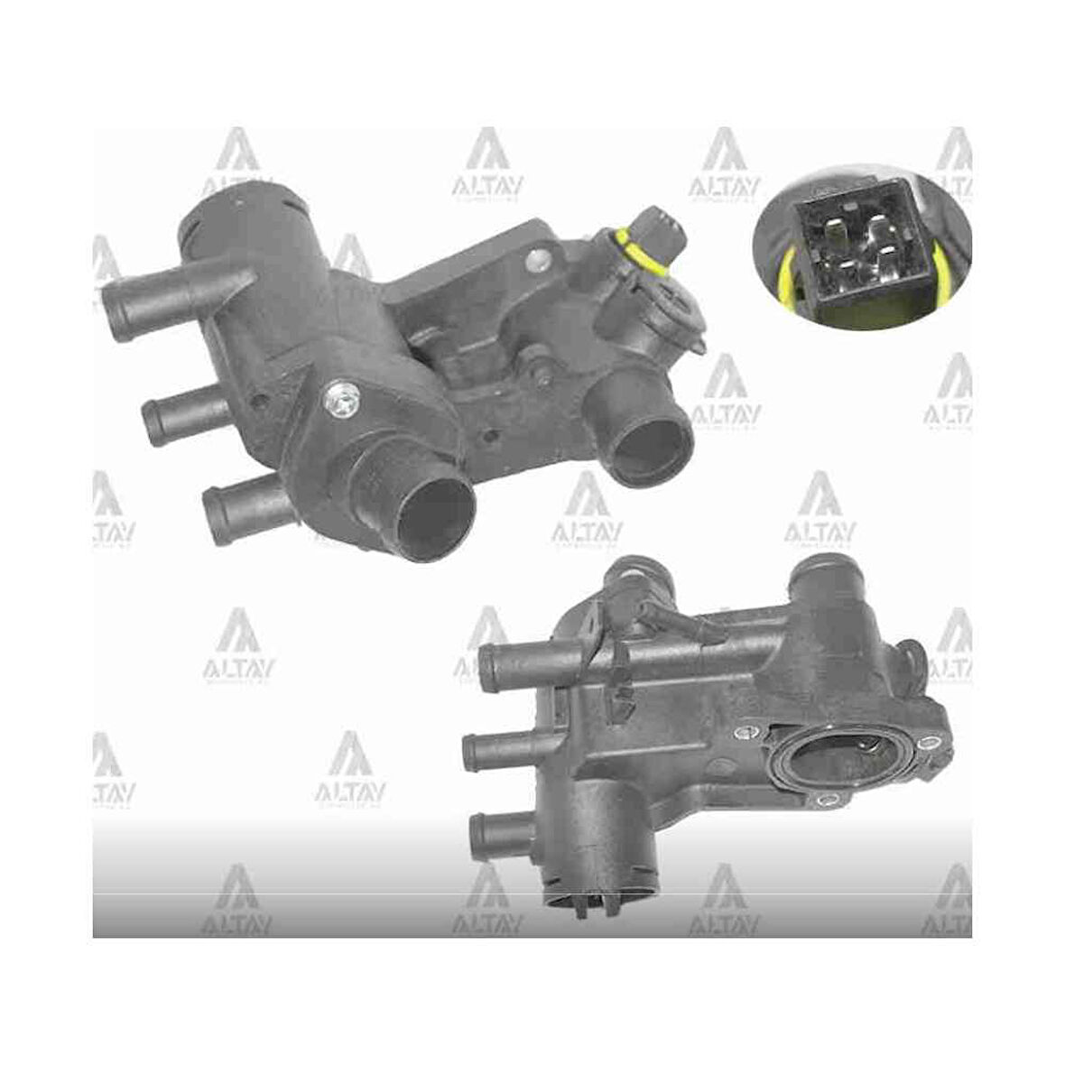 TERMOSTAT KOMPLE POLO 97-00 AEE / ALM 1.6
