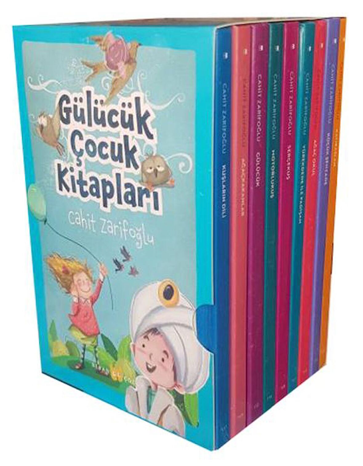 Gülücük Çocuk Kitapları - Renkli Ciltli Kutulu Set (9 Kitap)