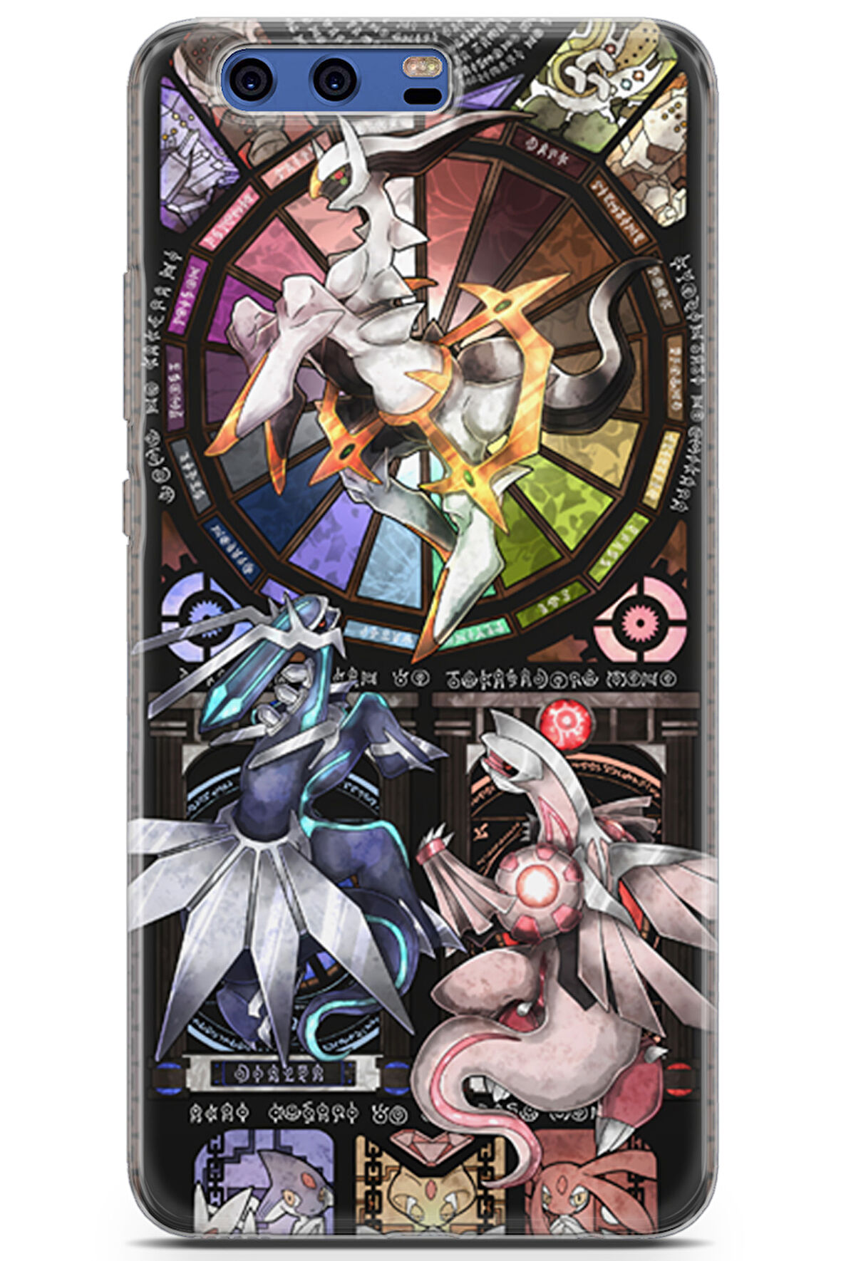 Huawei P10 Plus uyumlu Pokemon 7 4K Baskı Sinnoh Giratina Pokemon