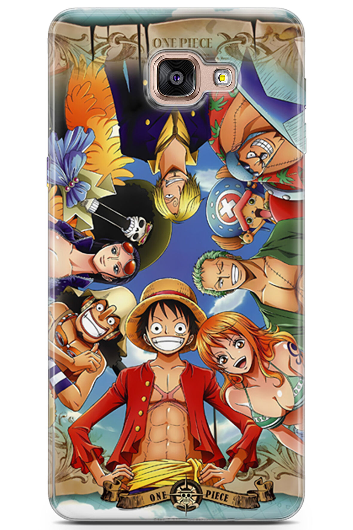 Samsung Galaxy A7 2016 uyumlu Manga 30 4K Kapak One Piece Anime