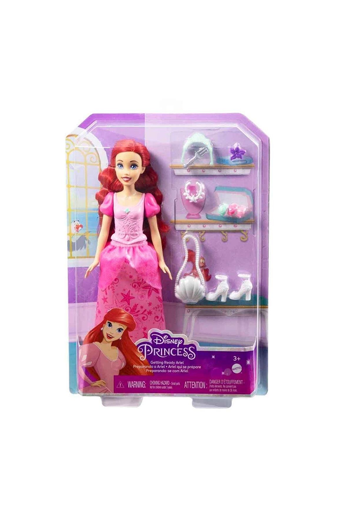 Disney Prenses Ariel Ve Aksesuarları Hlx34 Prenses Ariel Bebek