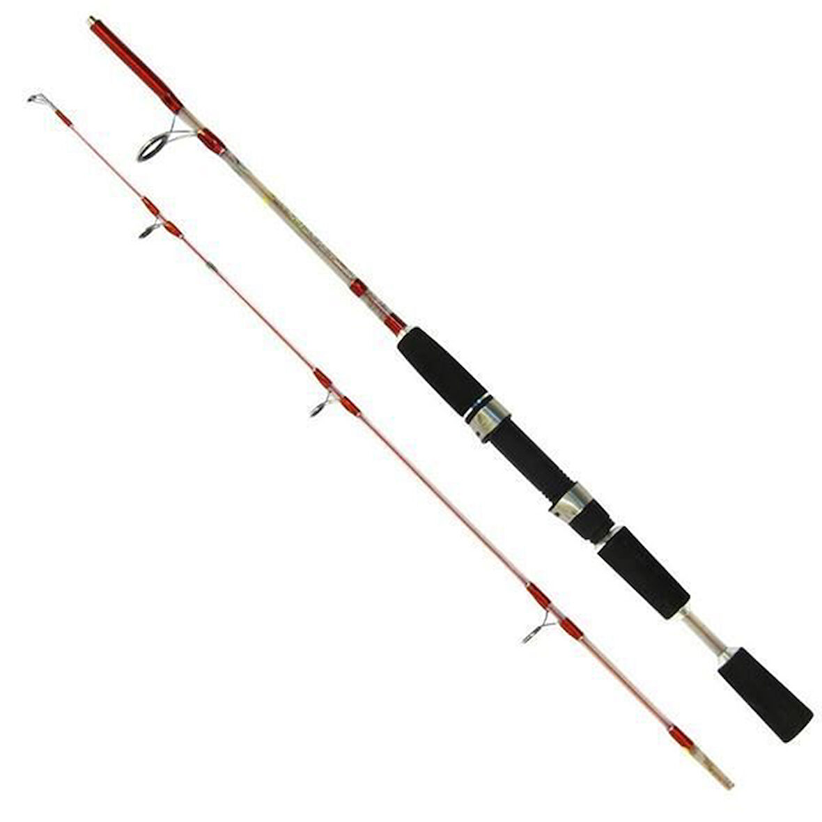 İki Parça Dolgu Olta Kamışı -  Pavilion - Kırmızı - 180 cm 20/40 gr