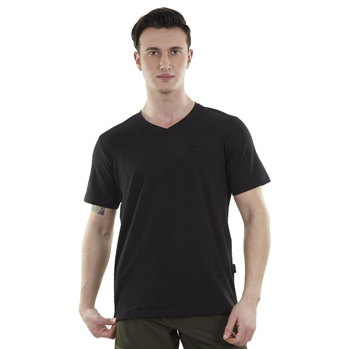 Alpinist Vortex Erkek T-Shirt Siyah M (600615)