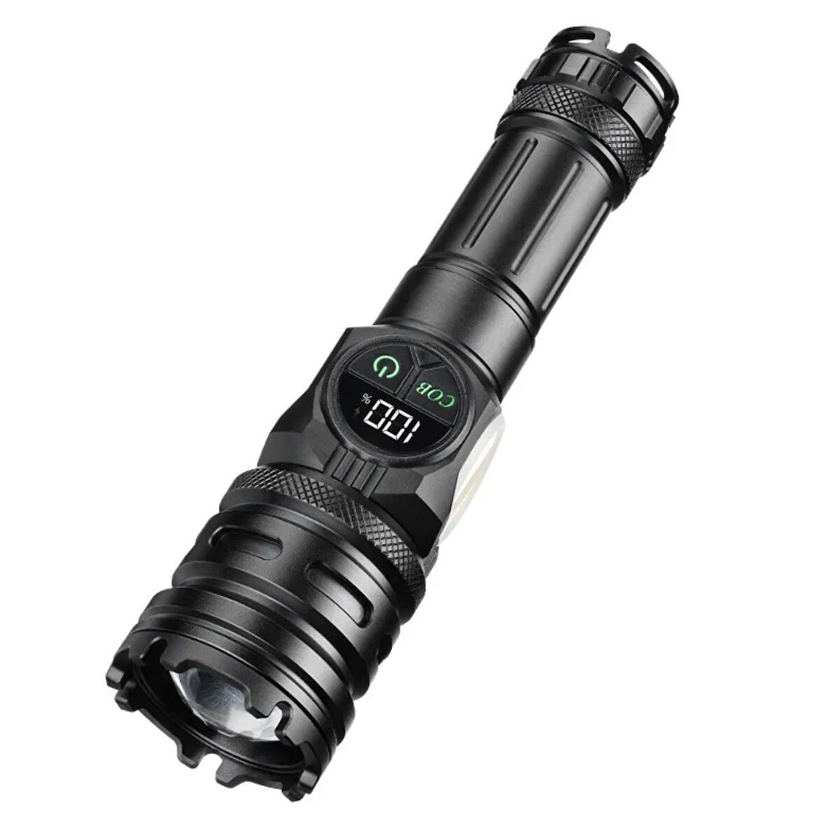 Şarj Edilebilir Zoomlu El Feneri - Wison - 2500 Lümen - 25 Watt