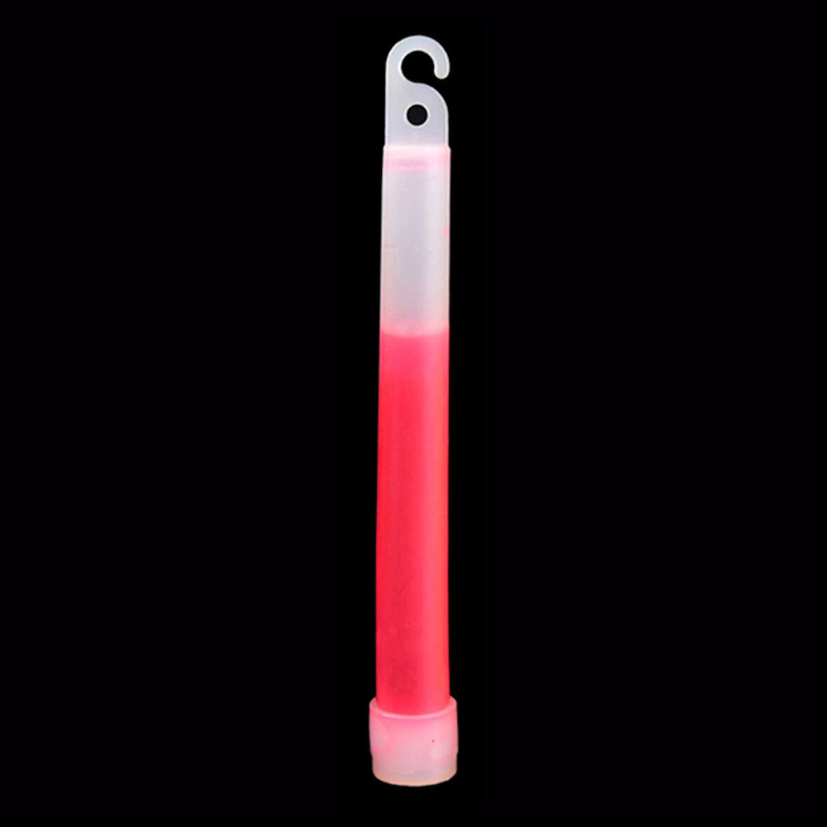 6" Kimyasal Işık Çubuğu - Kırmızı - 15 cm - Argeus Glow Stick