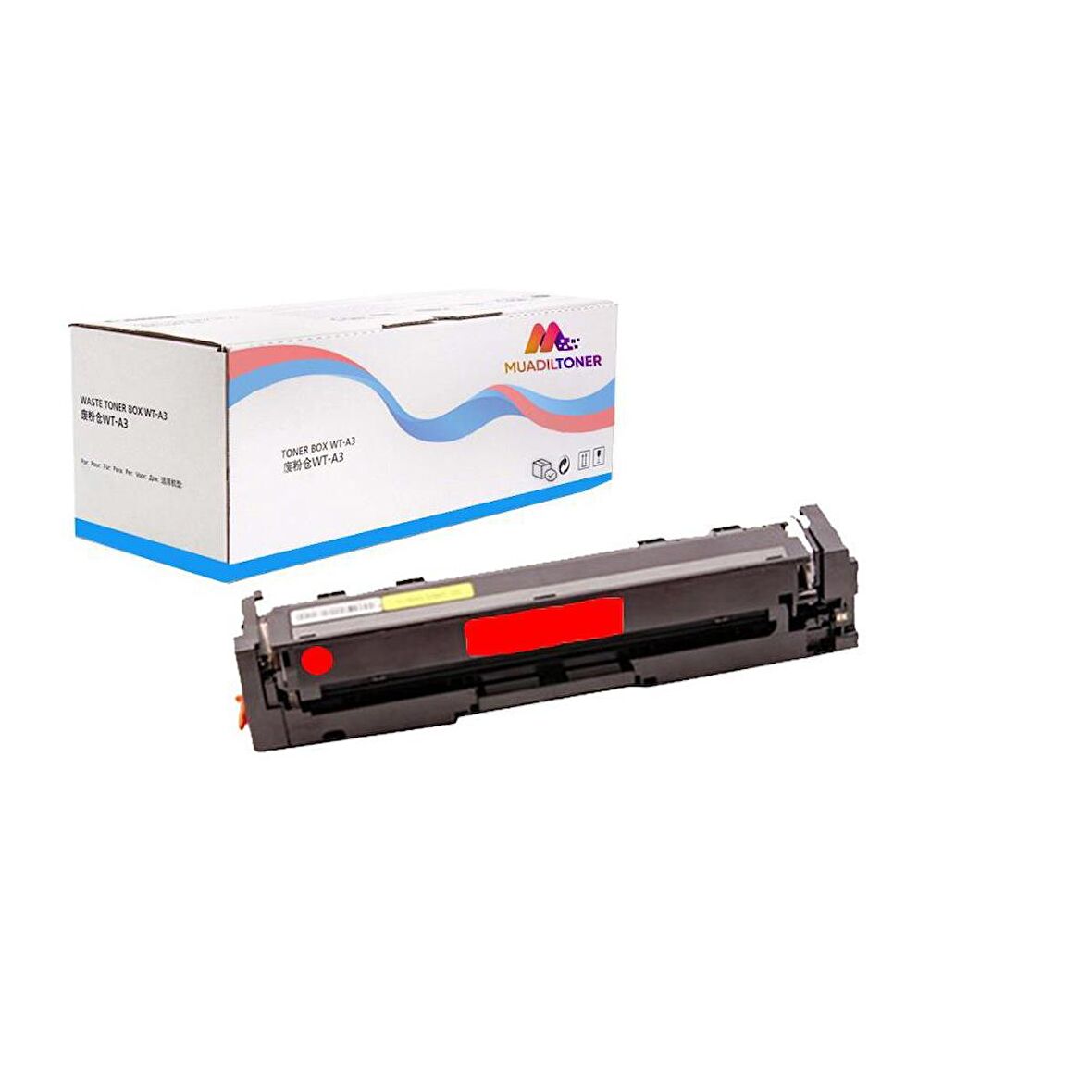 207A Hp 7KW64A-7KW72A Kırmızı Muadil Toner  Chipsiz