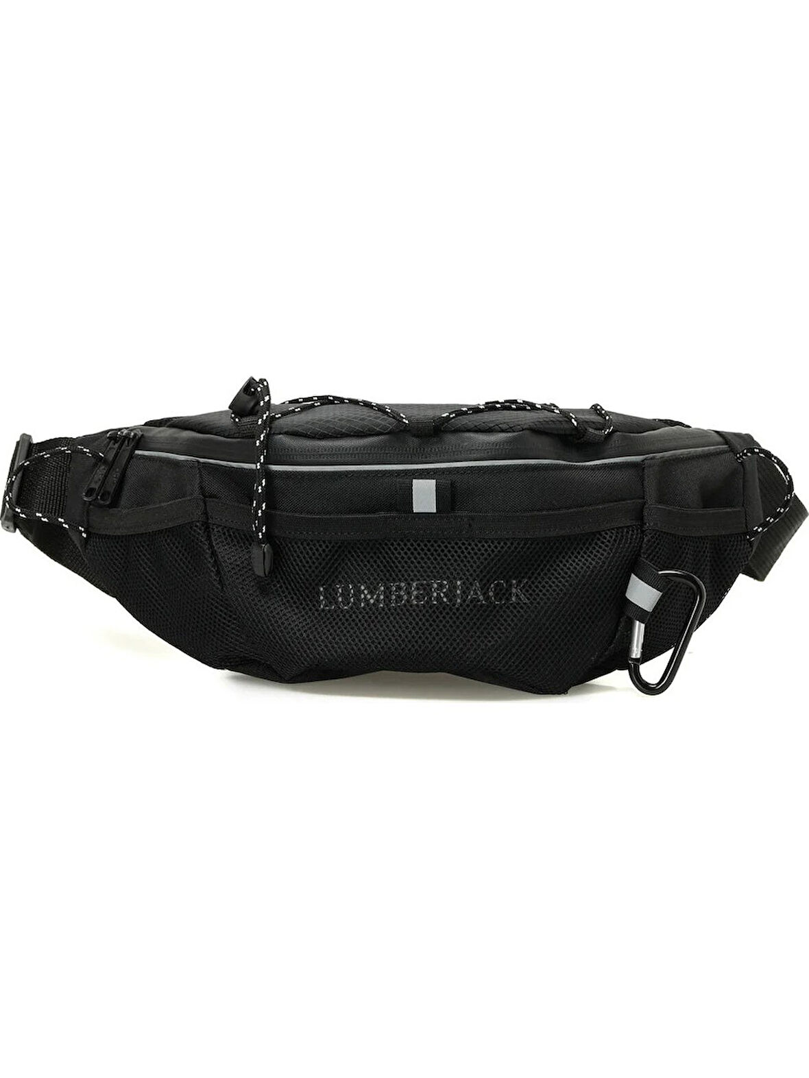 Lumberjack Reflector Siyah Bel Çantası