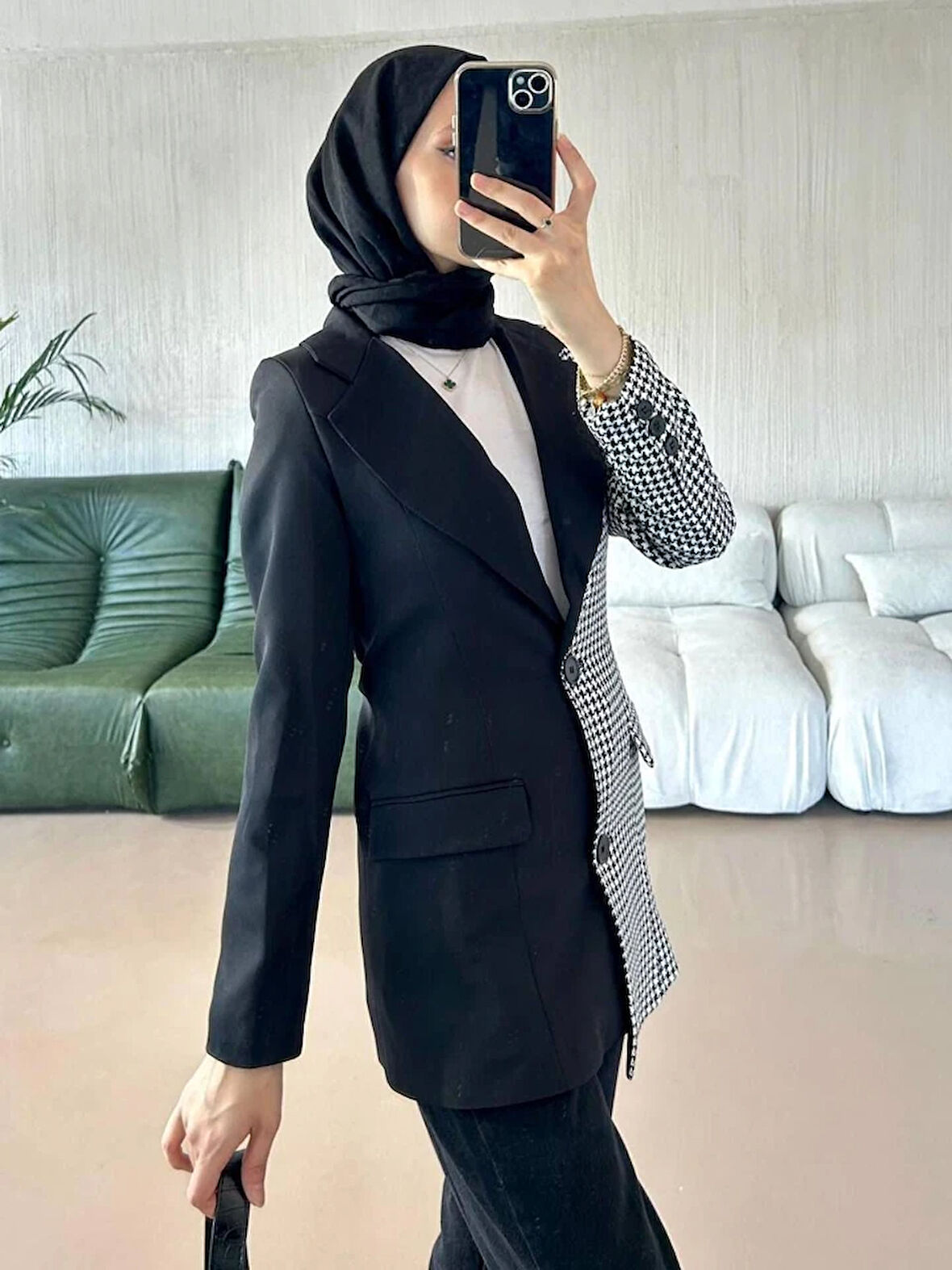 Nola Kareli Blazer Ceket TNS-4285