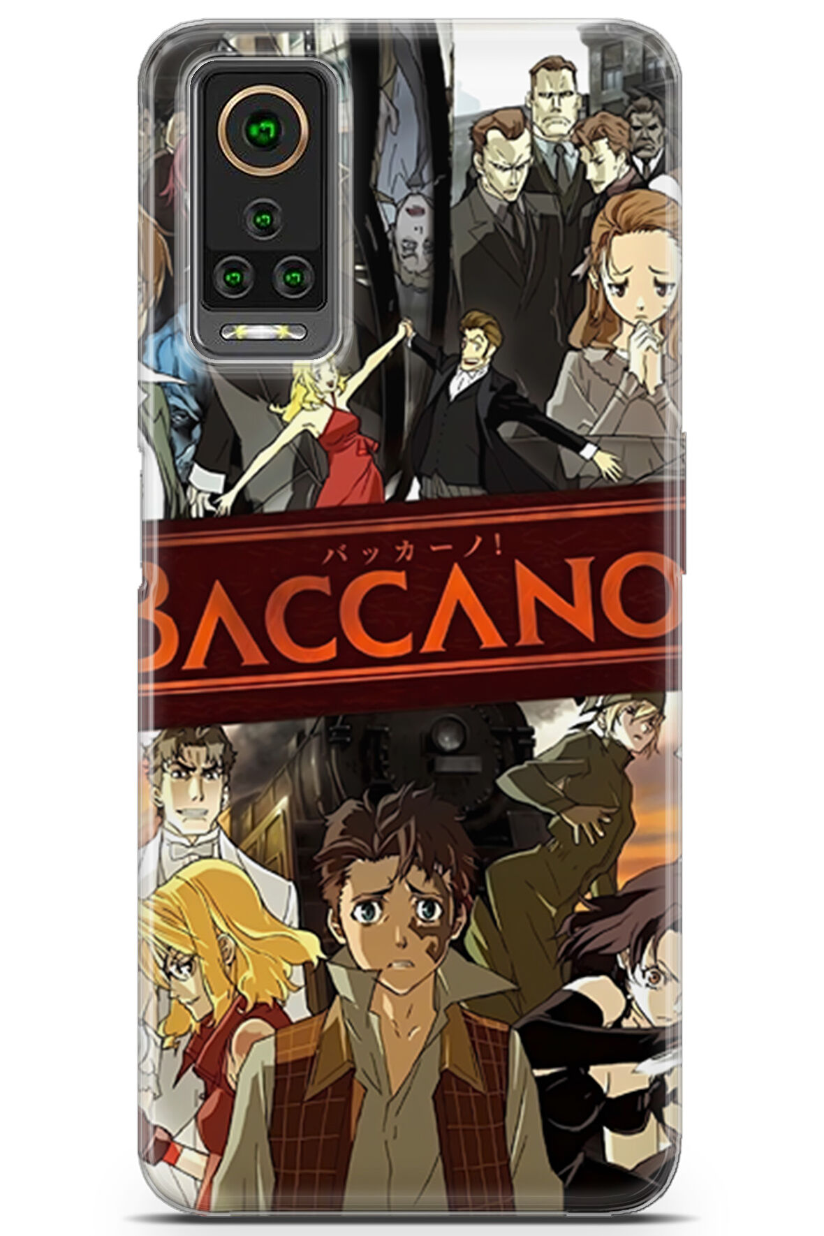 General Mobile Gm 22 Pro uyumlu Anime 4 Soft Silikon Baccano Anime
