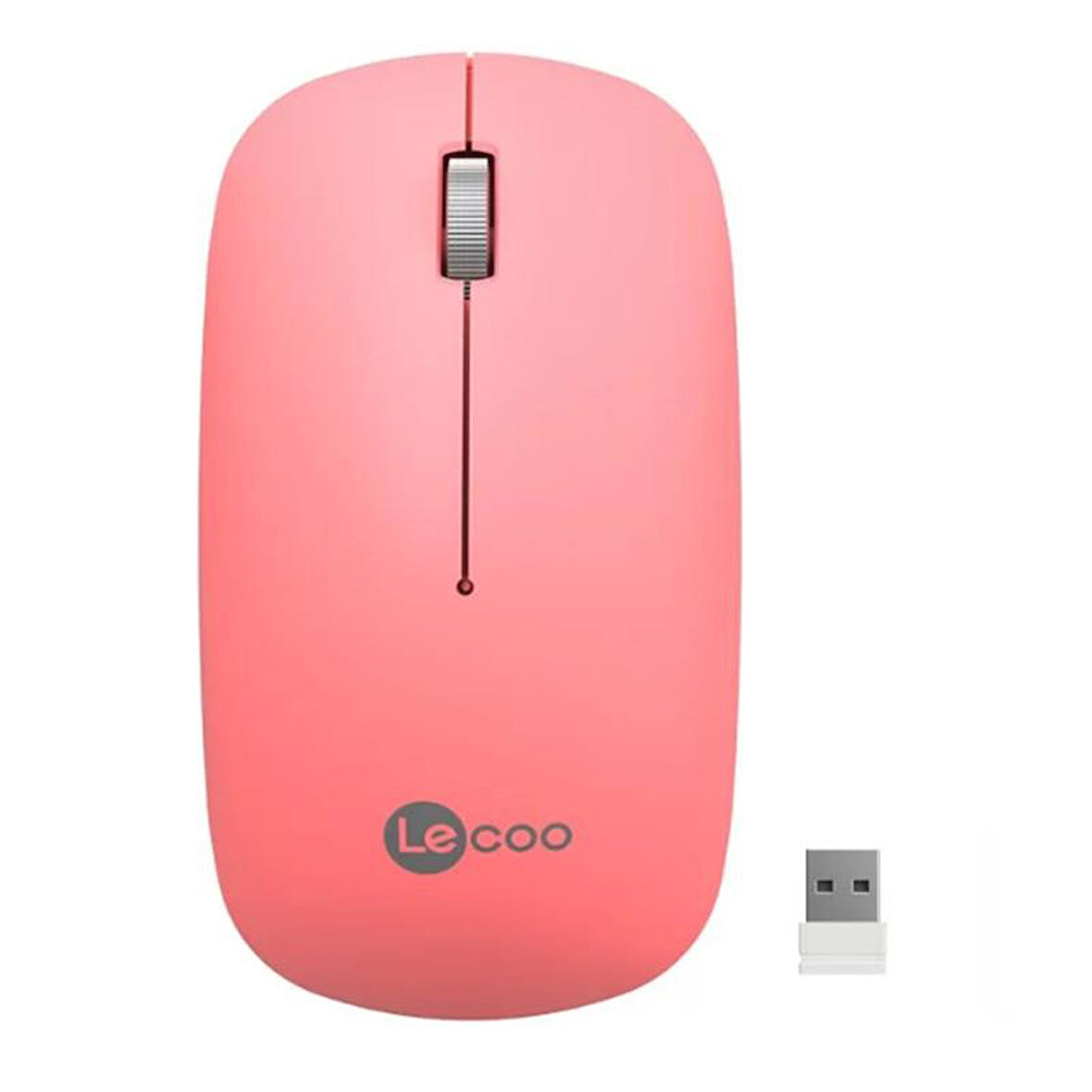 LENOVO LECOO USB OPTİK KABLOSUZ MOUSE PEMBE WS214-P