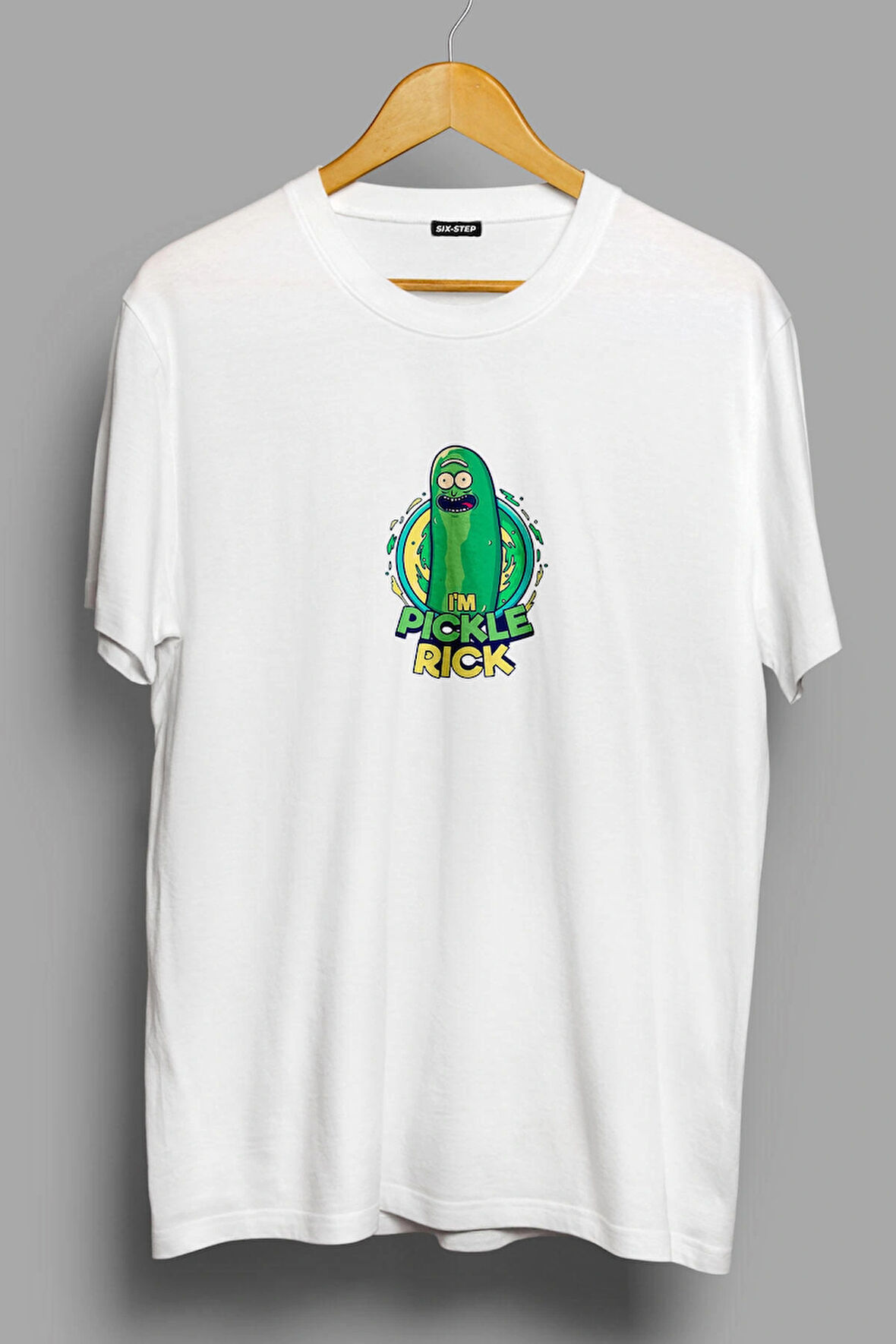 I'm Pickle Rick - Ön Ve Arka Baskılı Üniseks Oversize T-shirt