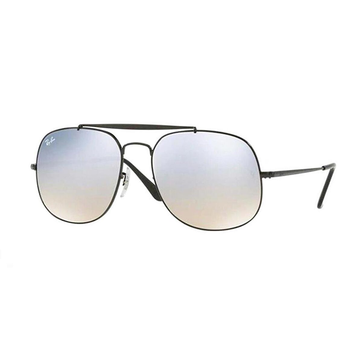 Ray-Ban RB 3561 0029U 57 Erkek Siyah Metal Geometrik Güneş Gözlüğü