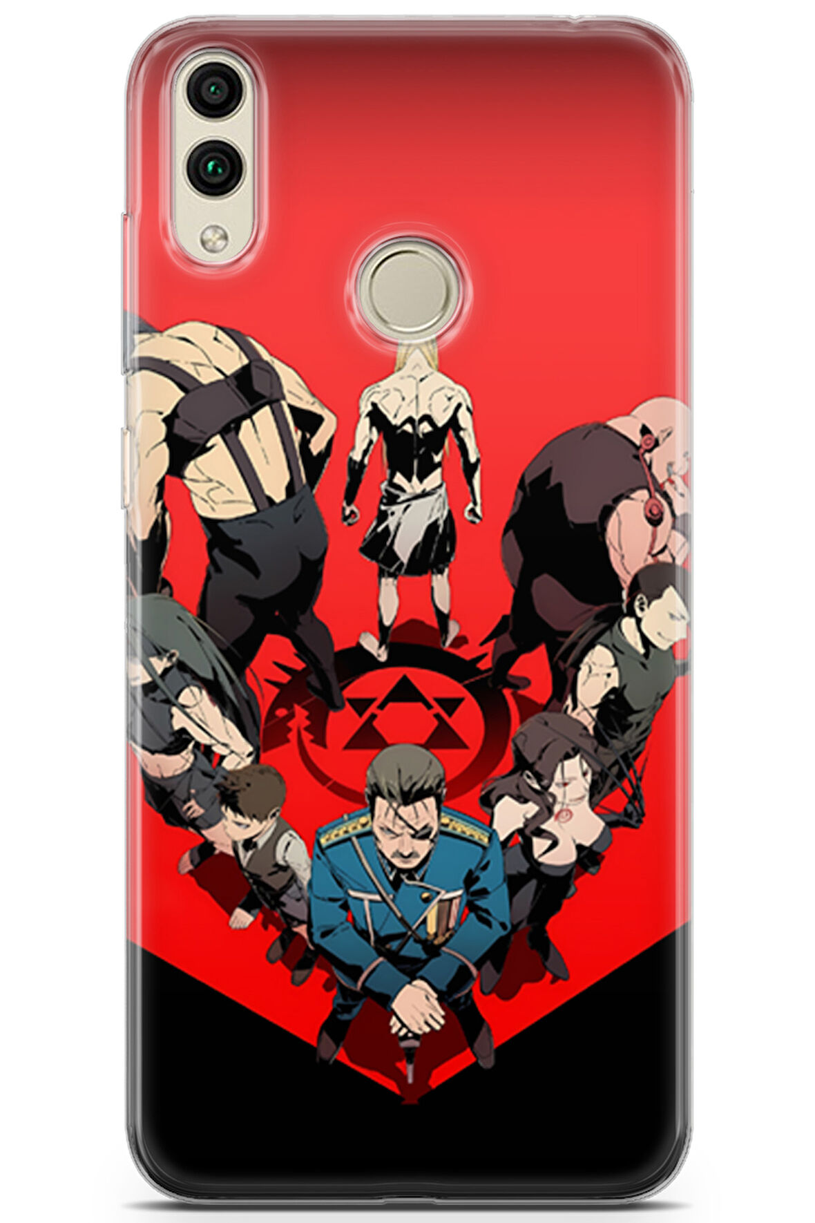 Honor 8C uyumlu Manga 11 TPU Fullmetal Alchemist