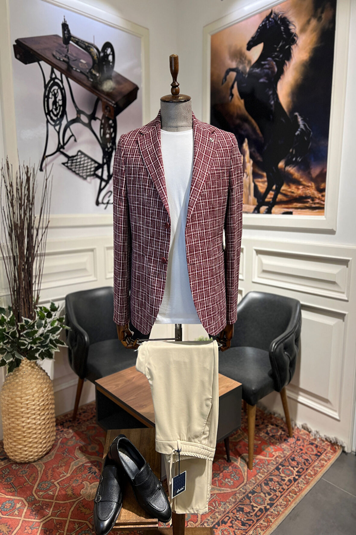 Guild Kazan Bordo Ceket