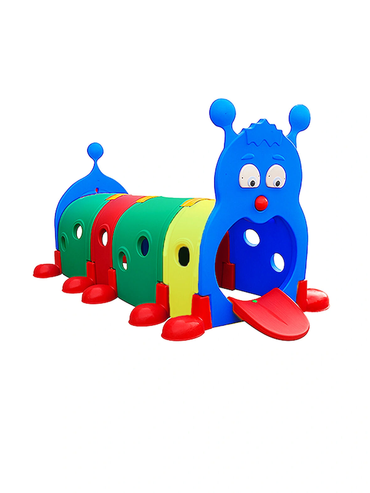 Tırtıl Oyun Tüneli Dört Bölmeli Eğlenceli Çocuk Tırtıl Oyun Tünelleri Modelleri Farklı Modeller