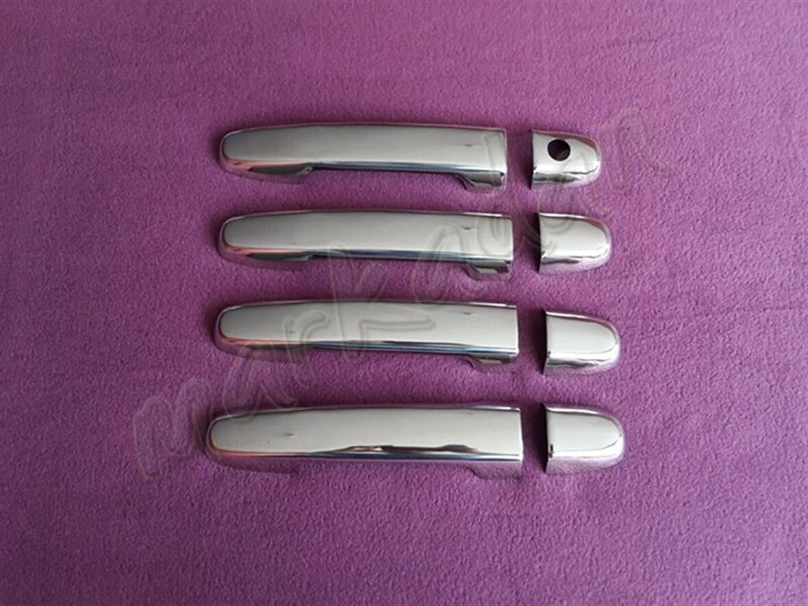 WOC Chrome Toyota Verso Krom Kapı Kolu 2002-2009 4 Kapı Paslanmaz Çelik