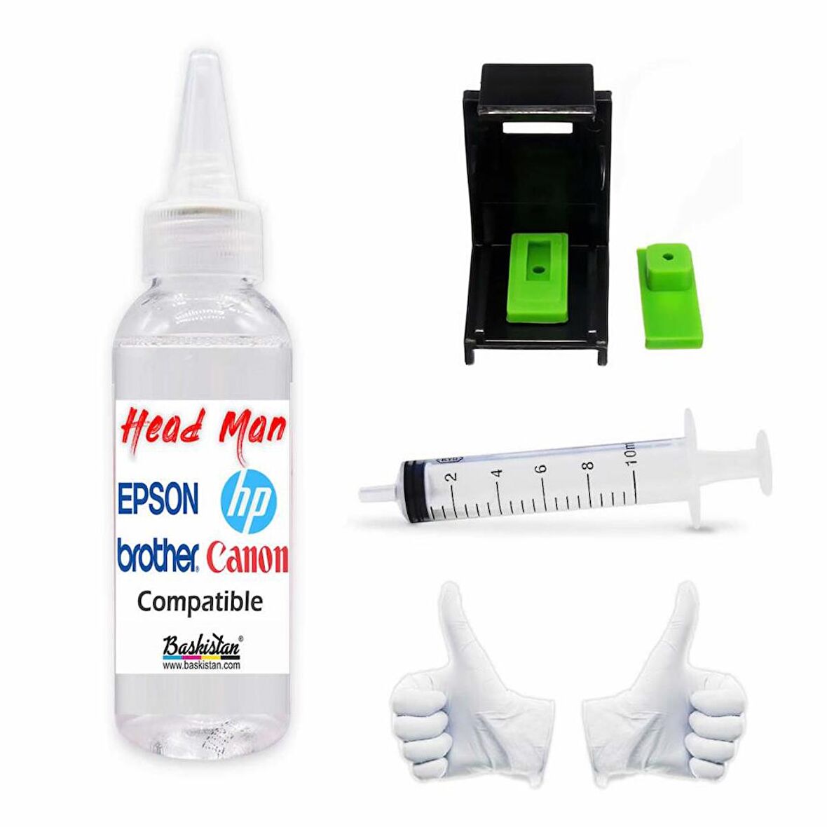 Baskistan Canon G3420 Kartuş Temizleme Solüsyon Kiti