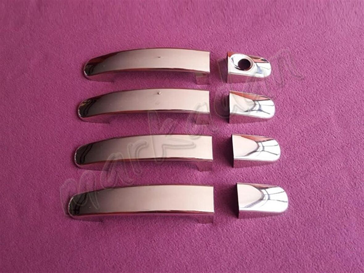 WOC Chrome Ford Focus Sedan Krom Kapı Kolu 2005-2011 4 Kapı Paslanmaz Çelik