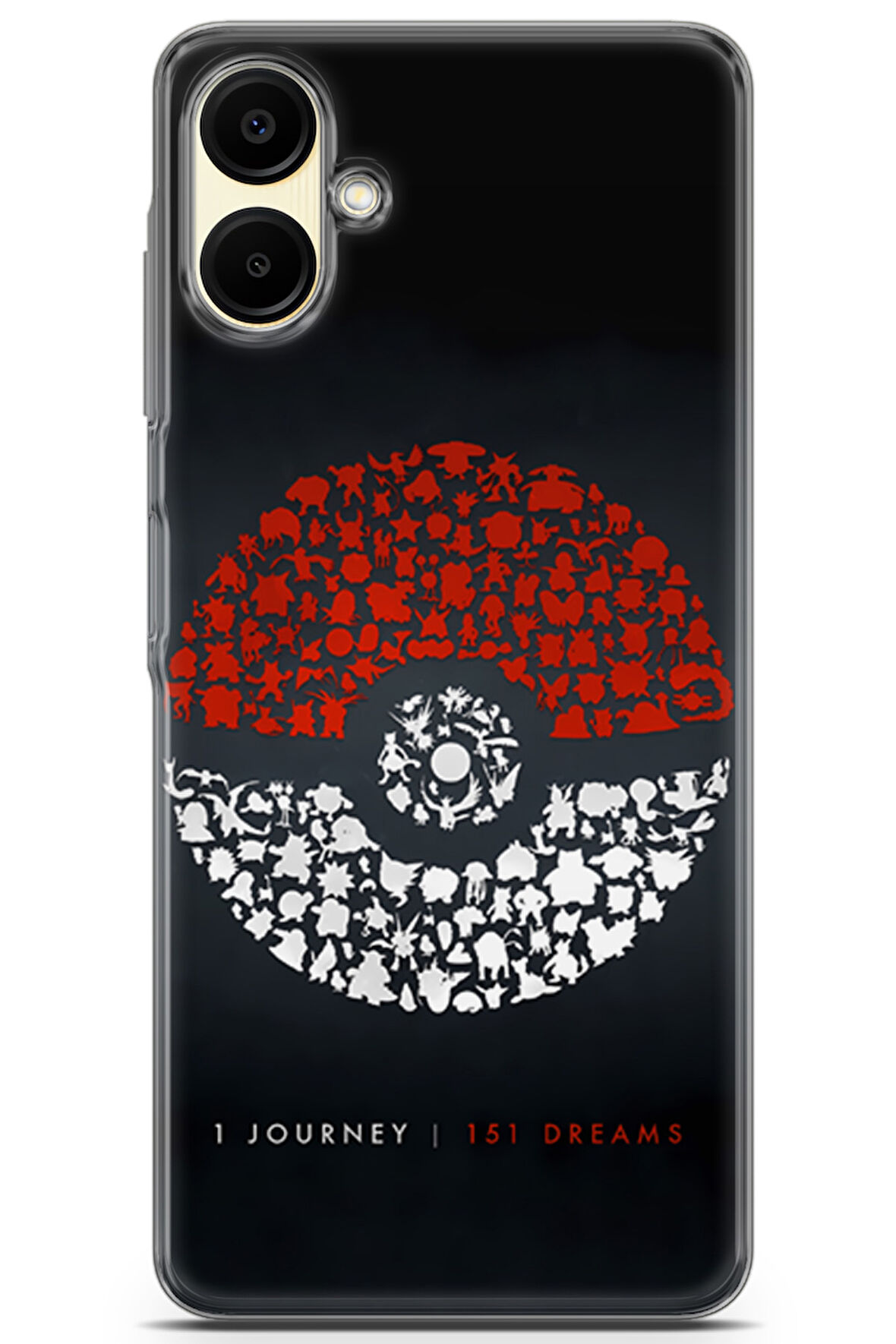 Samsung Galaxy A06 uyumlu Pokemon 25 Parlak Baskılı Pokemon Go Toplaşma