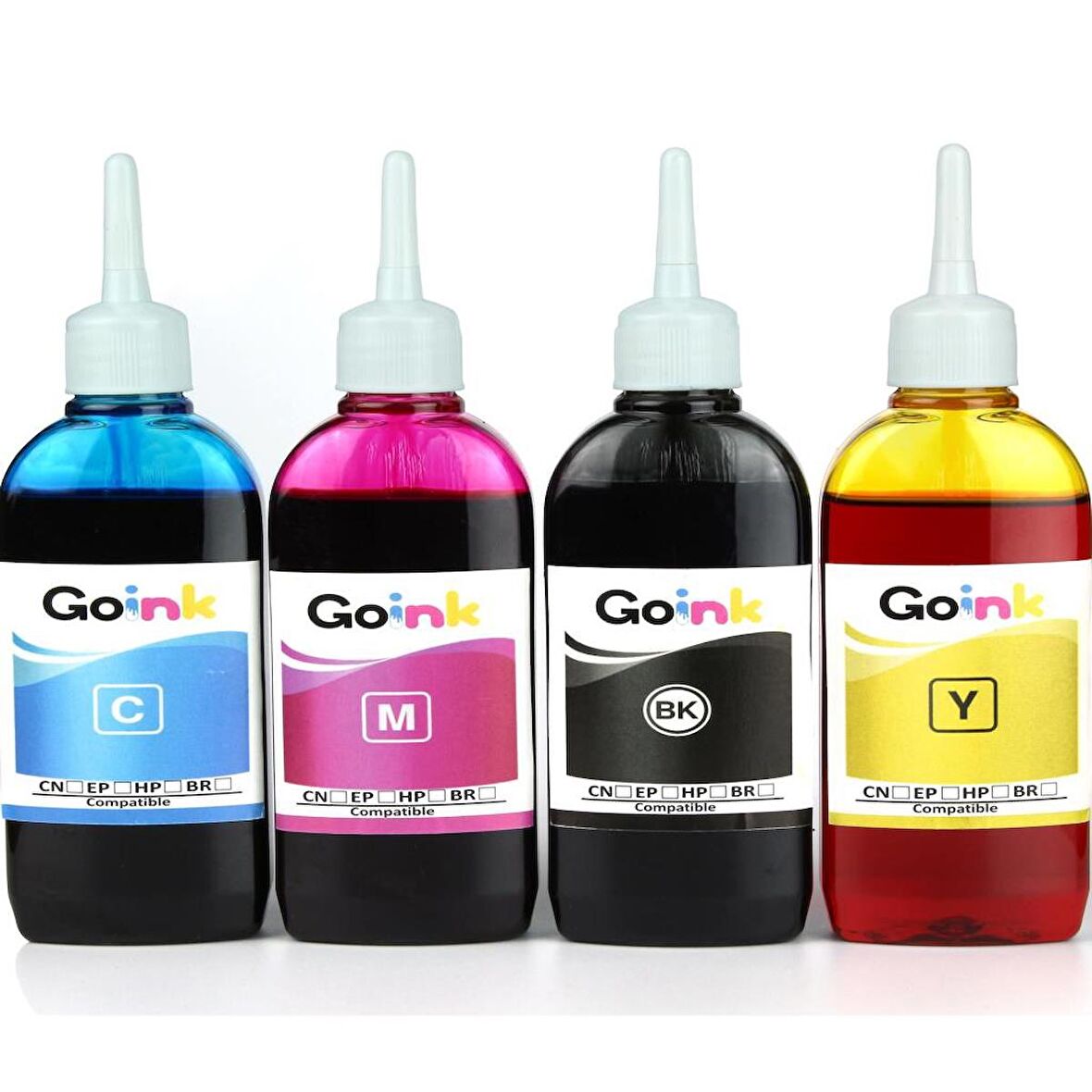 HP Yazıcılar için uyumlu 4x100 ml Mürekkep Seti 3000 Sayfa Baskı