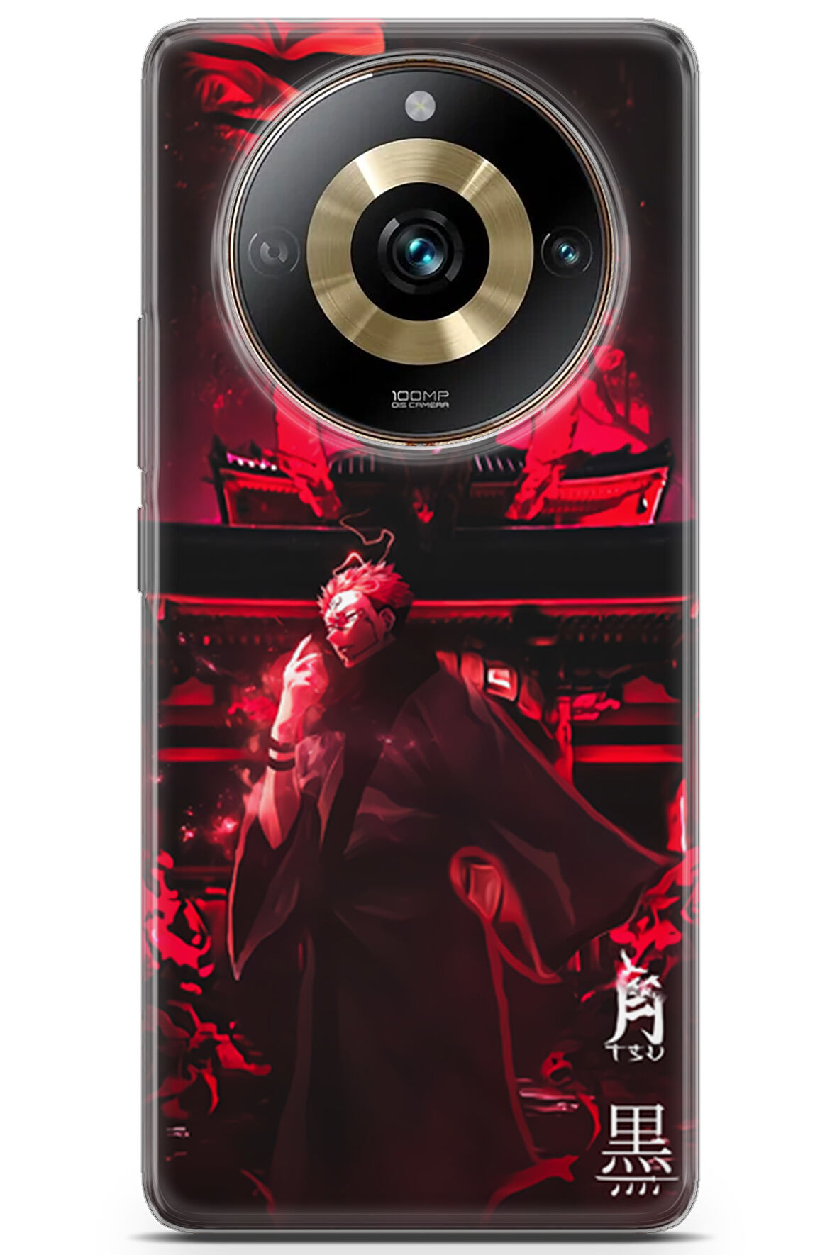 Realme 11 Pro Plus uyumlu Anime 11 4K Kapak Jujutsu Kaisen Ryomen Sukuna
