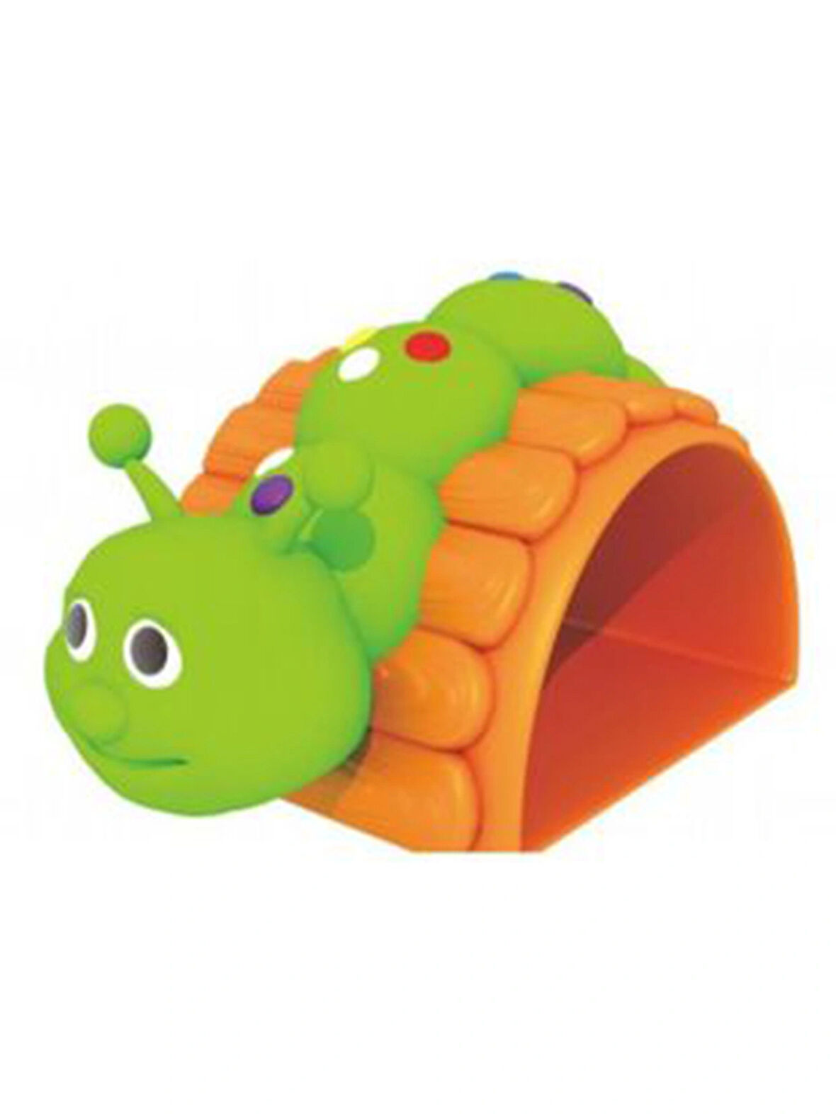 Yeşil-Turuncu Tırtıl Tünel Çocuk Tırtıl Oyun Tünelleri Anaokulu Tırtıl Tünel