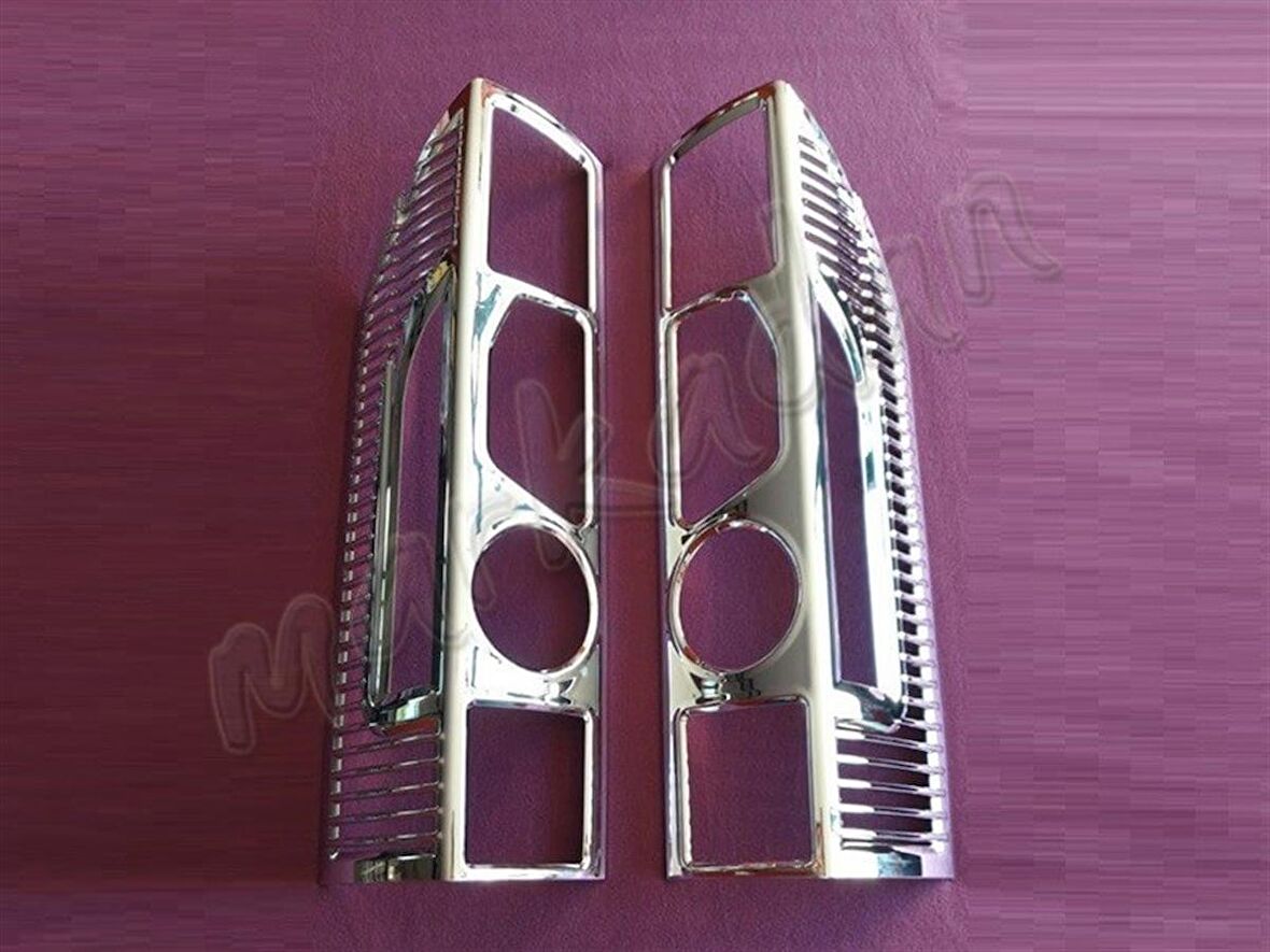 WOC Chrome Citroen Jumper Krom Stop Çerçevesi 2006-2014 2 Parça Abs Krom