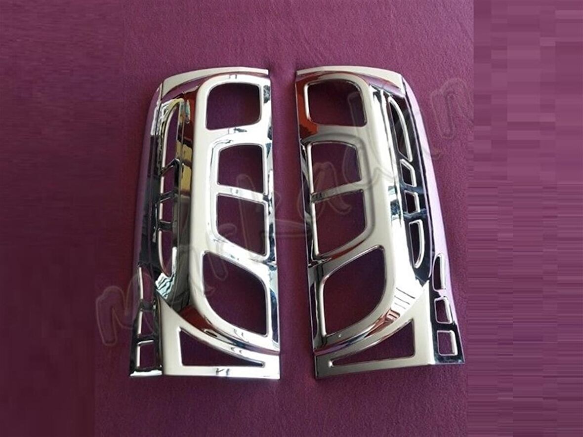 WOC Chrome Fiat Fiorino Krom Stop Çerçevesi 2008 Sonrası 2 Parça Abs Krom