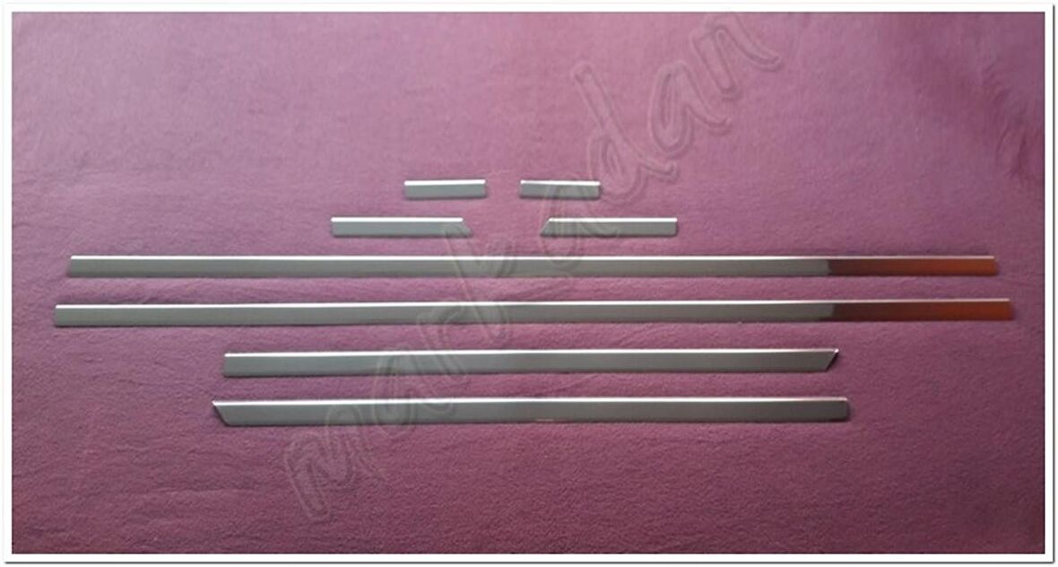 WOC Chrome VW Passat B8 Krom Yan Kapı Çıtası 2015 Sonrası 8 Parça Paslanmaz Çelik