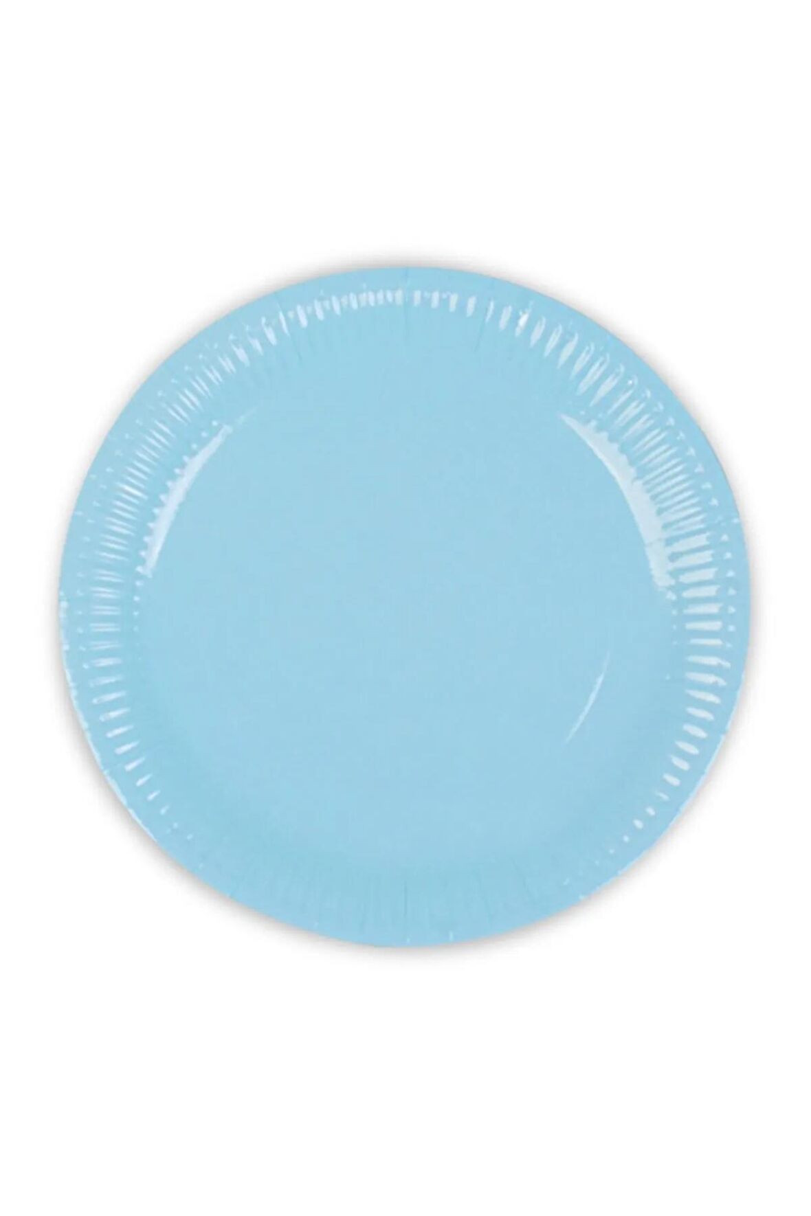 Makaron Mavi Karton Tabak 8'li 23cm