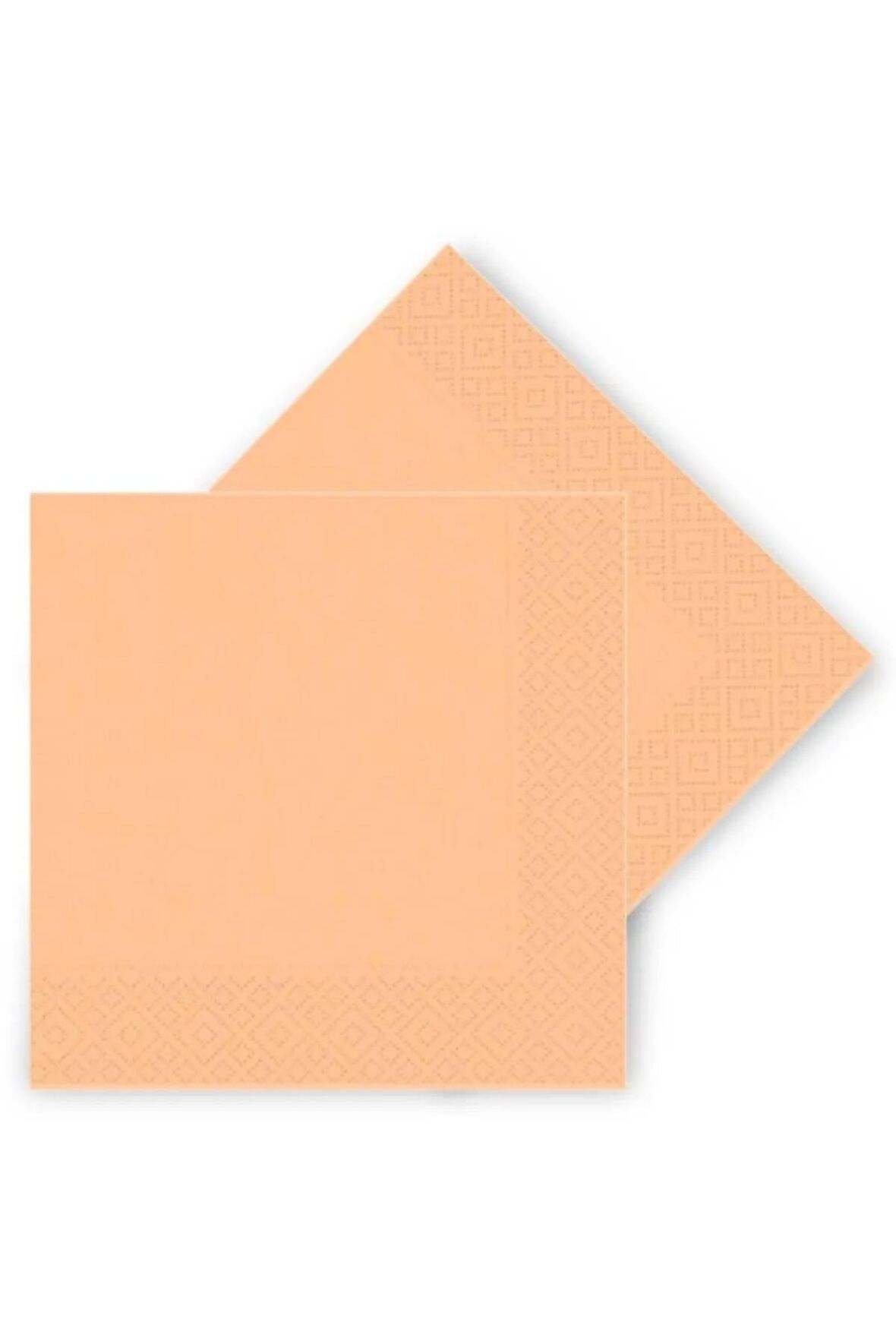 Makaron Peçete Turuncu 16'lı