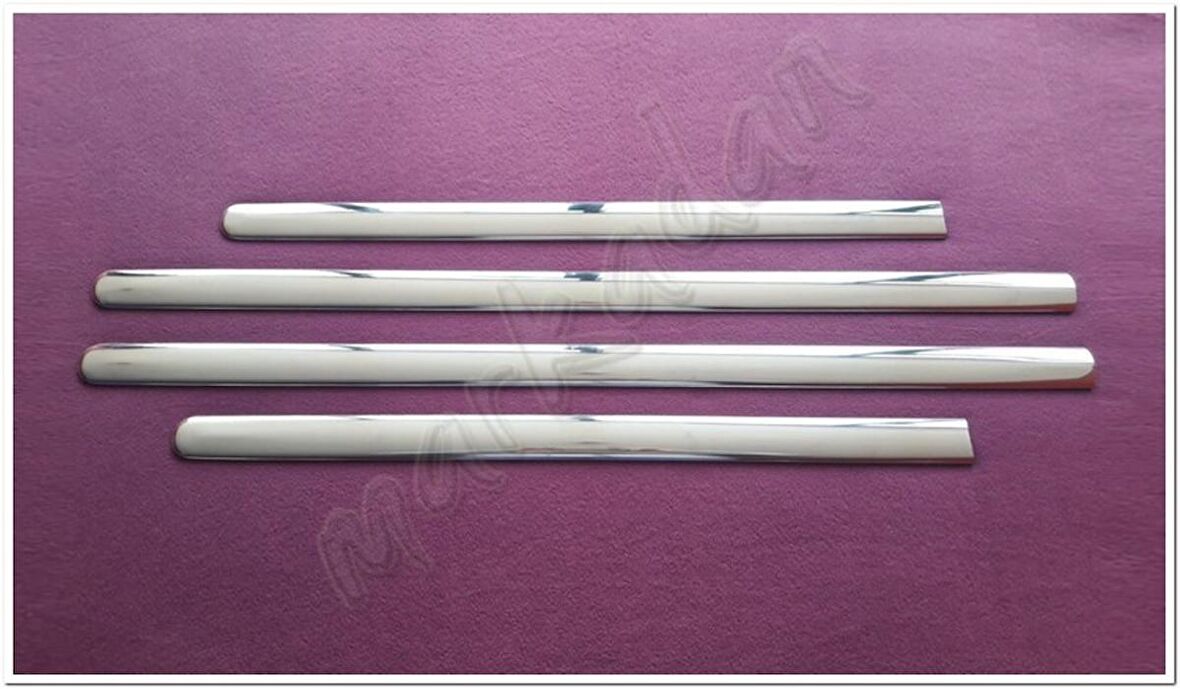 WOC Chrome VW Caddy Krom Yan Kapı Çıtası 2004-2014 4 Parça Paslanmaz Çelik